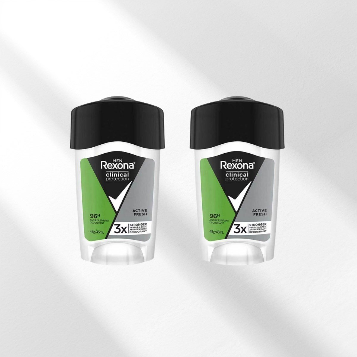 Rexona Men Clinical Protection Active Fresh 2x45 ml Erkek Stick