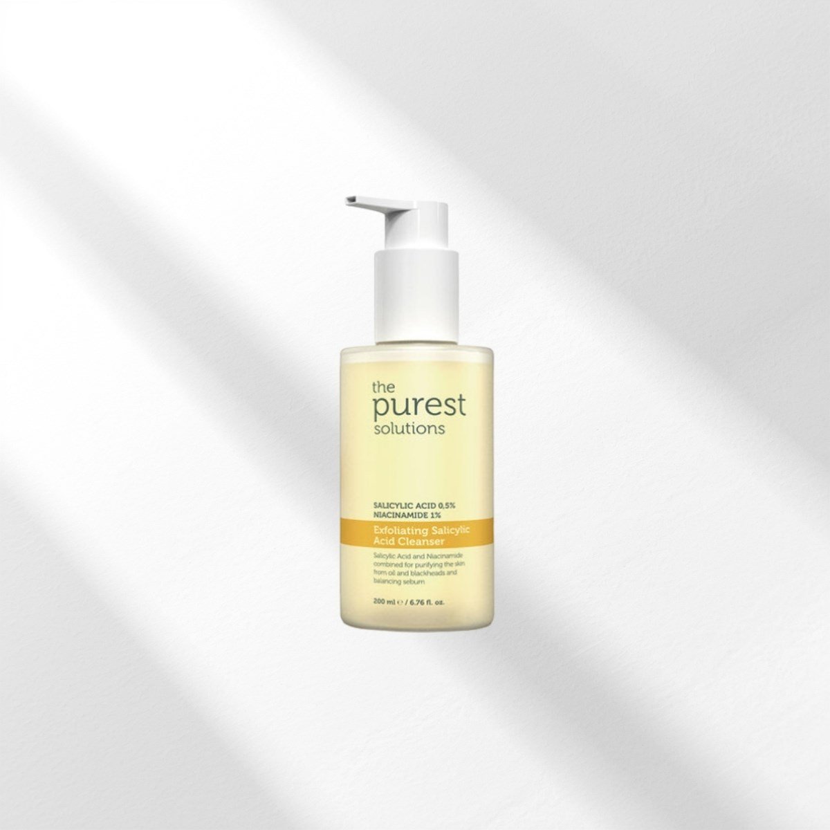 The Purest Solutions Exfoliating Salicylic Acid Cleanser 0,5% Salicylic Acid, 1% Niacinamide