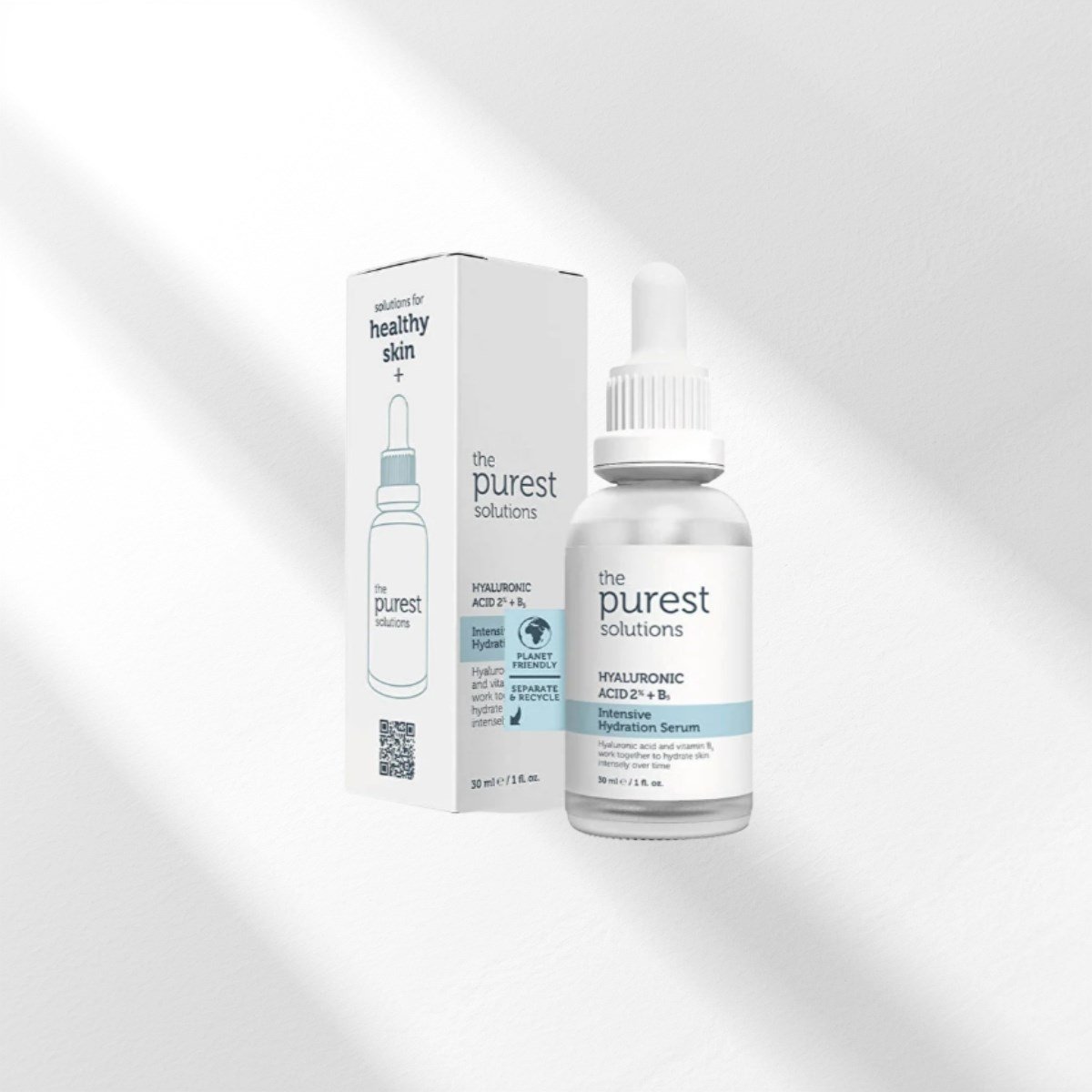The Purest Solutions, Yoğun Nemlendirme ve Dolgunlaştırıcı etkili, Yenileyici Cilt Bakım Serumu 30 ml (Hyaluronic Acid%2 + B5)