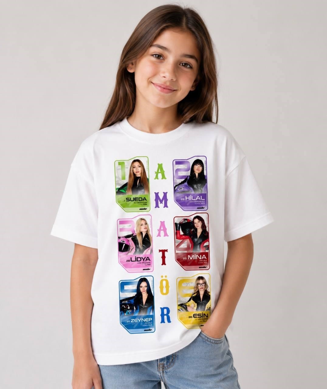 Manifest Amatör Beyaz Tshirt