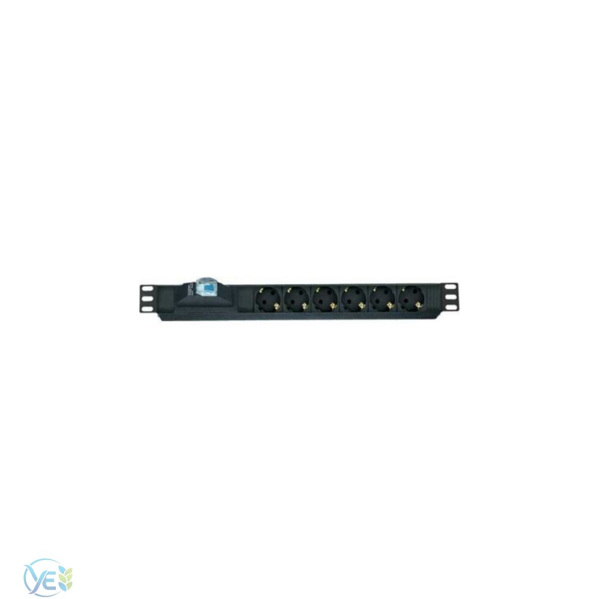 Schuko 6X Kabinet Akım Korumalı Pdu Soketli Grup Priz