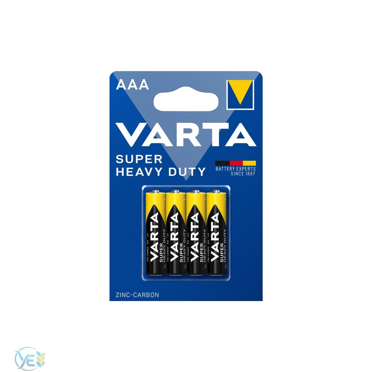 VARTA Super Heavy Duty AAA Çinko Karbon İnce Kalem Pil