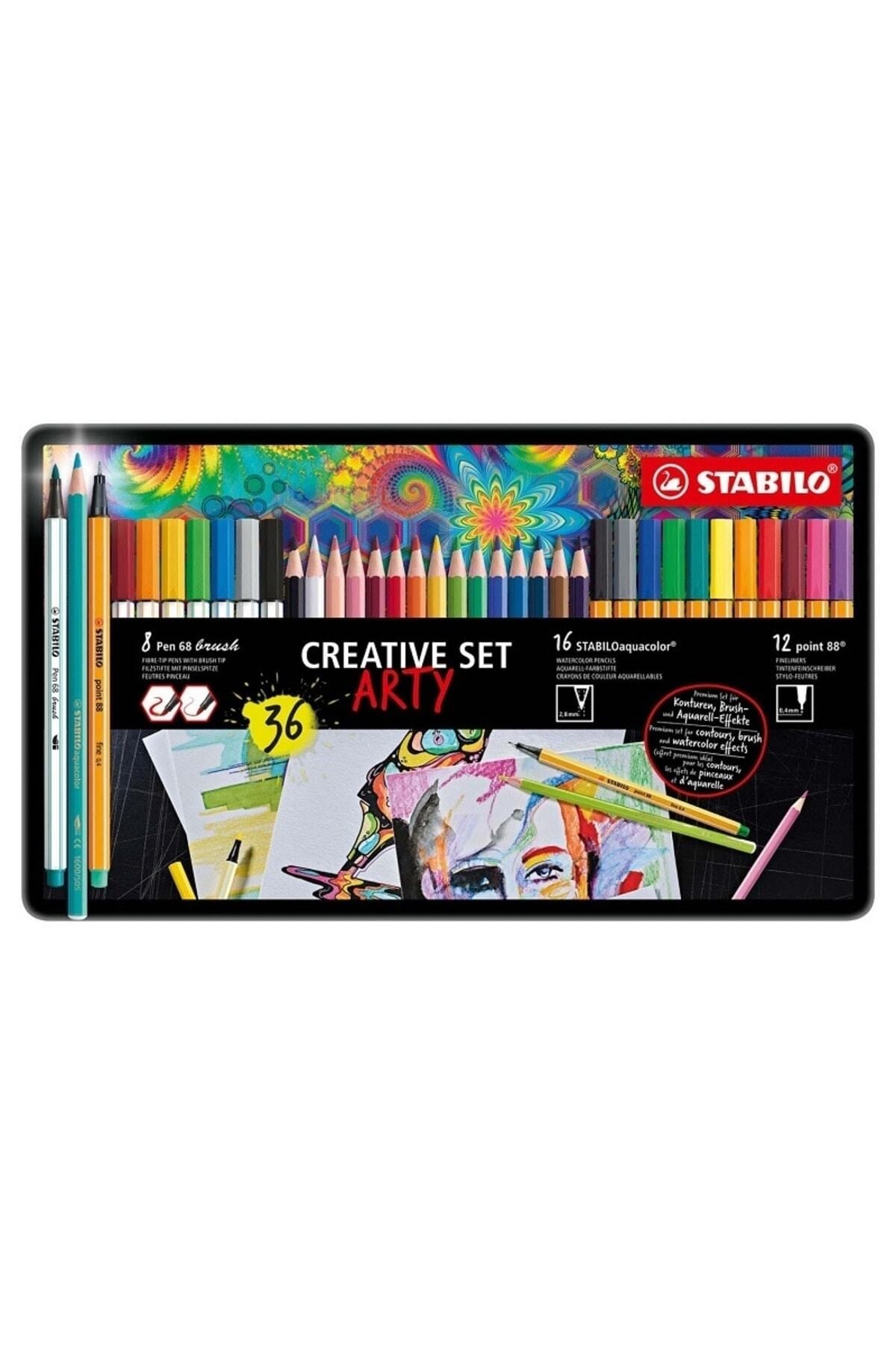 Arty Creative Boyama Seti 36 Parça