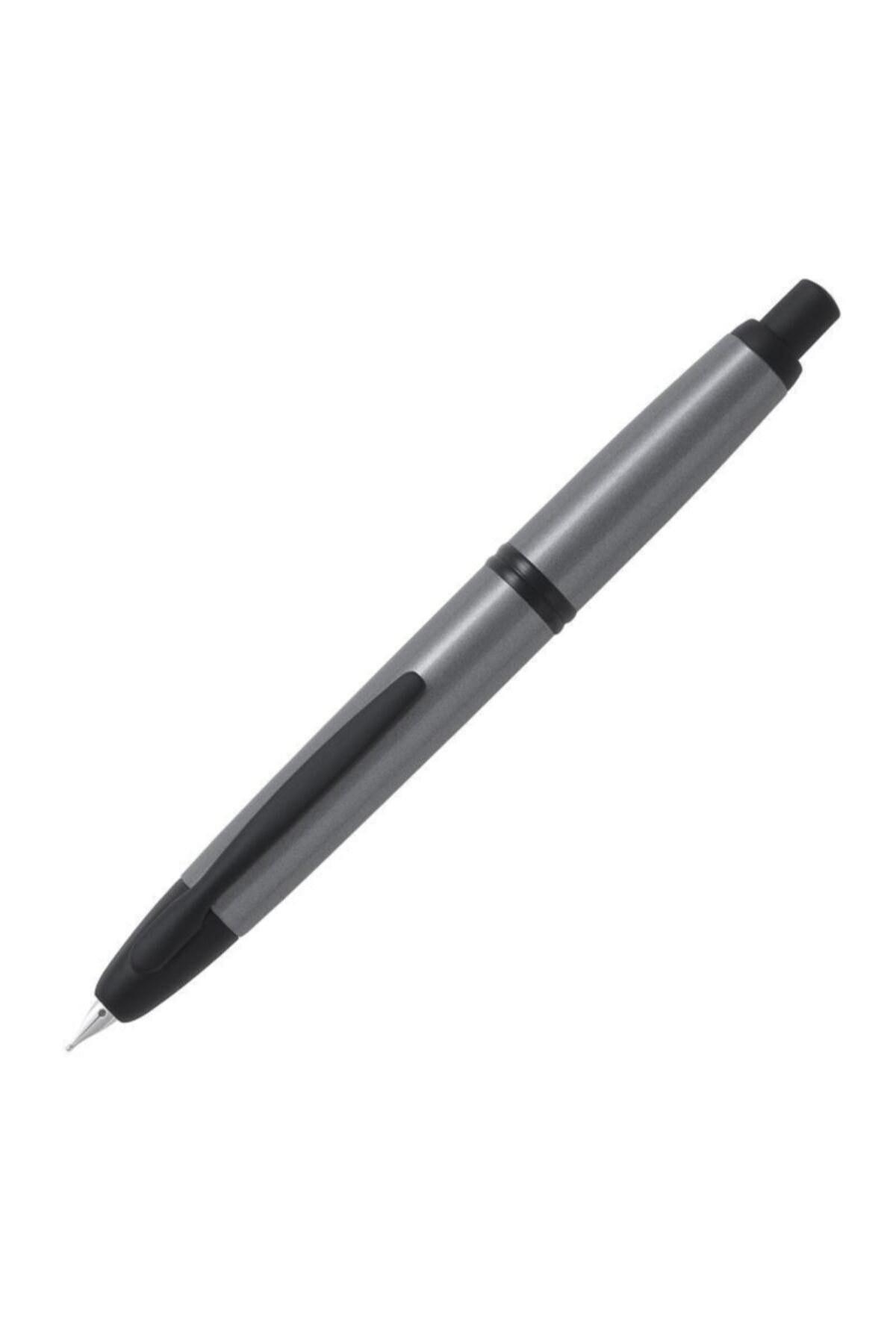 Capless Black Trims Dolma Kalem - Gri