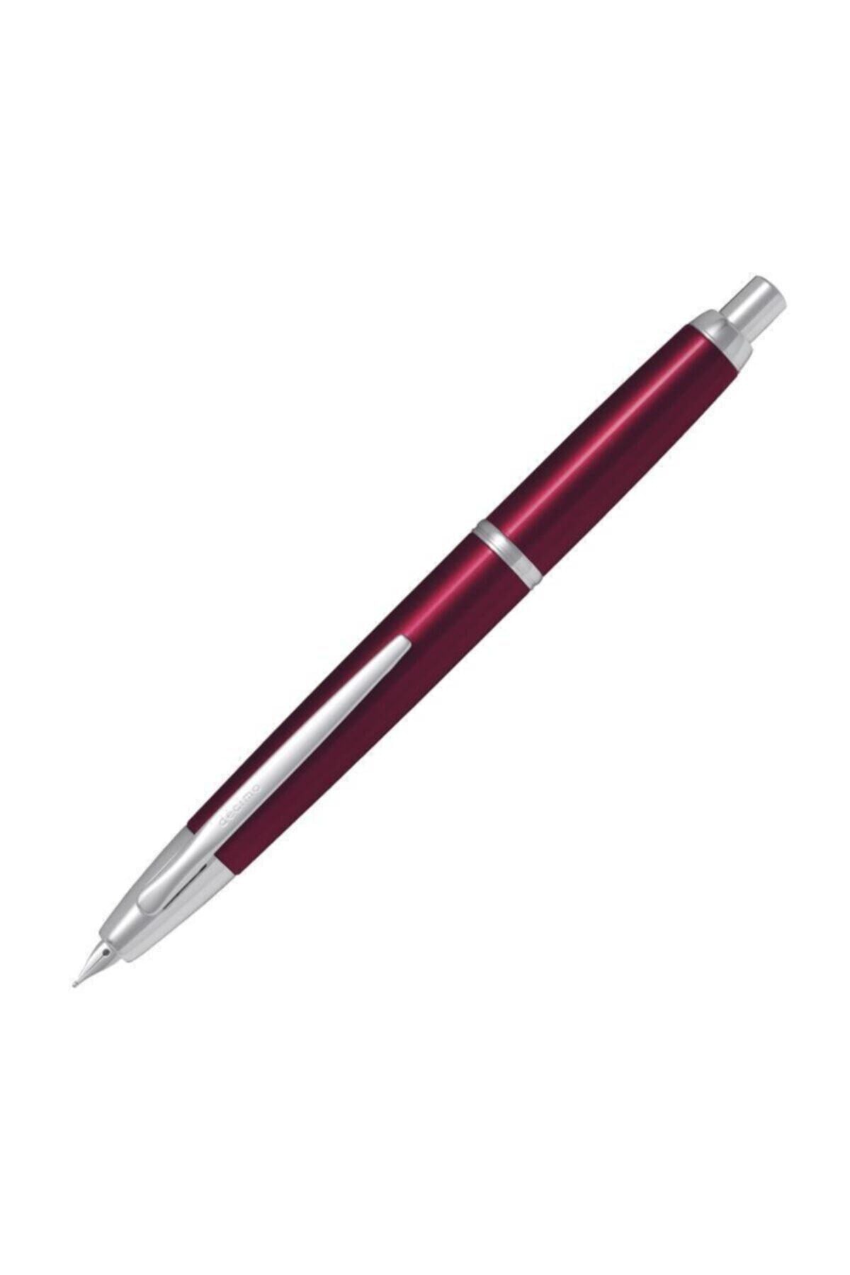 Capless Decimo Dolma Kalem - Orta Uç - Bordo