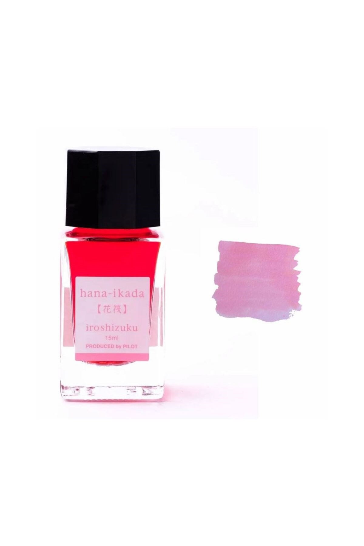 INK IROSHIZUKU - 3 ADET 15 ML Açık Pembe HANA-IKADA Dolma Kalem Mürekkebi Özel Ahşap Kutuda