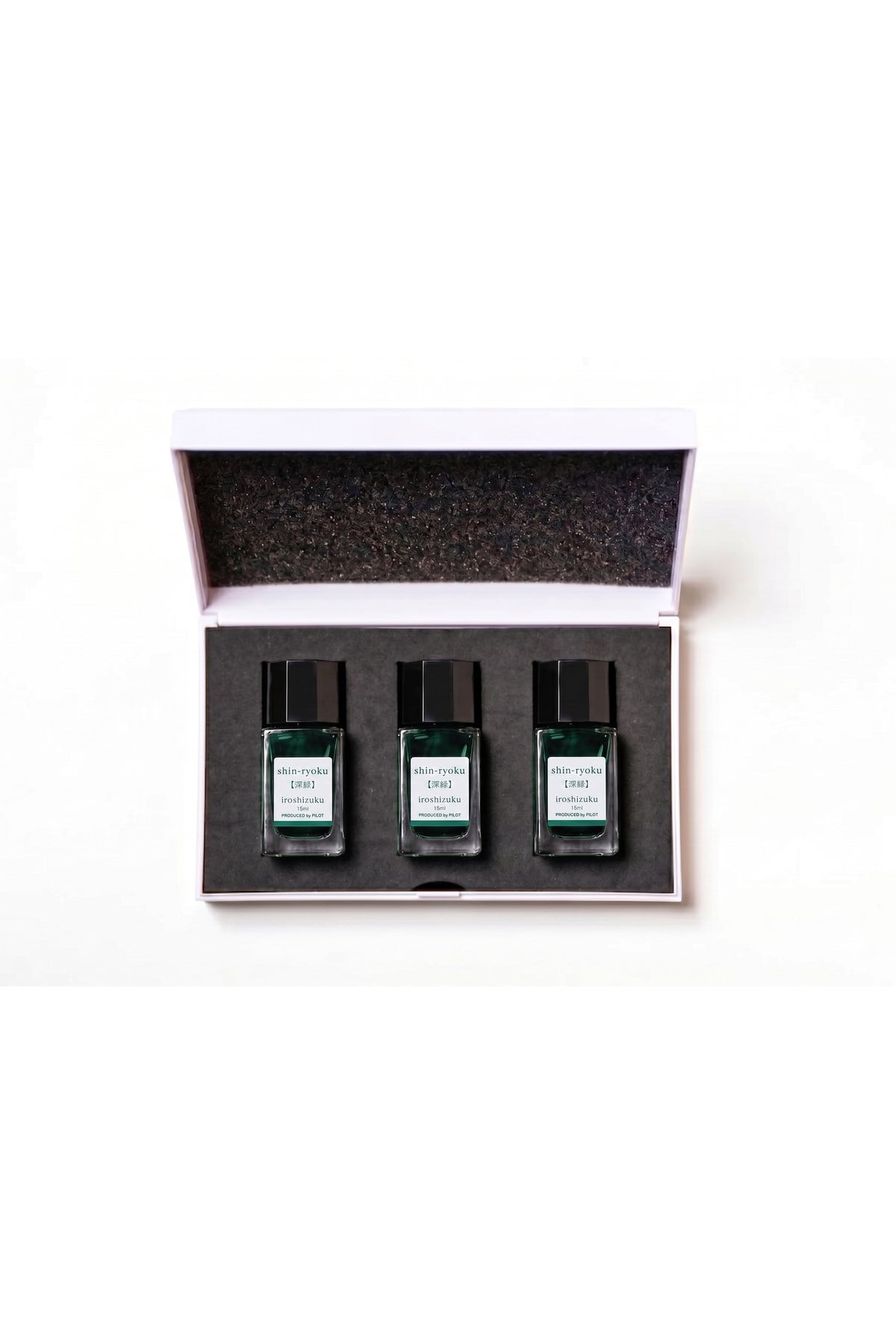 INK IROSHIZUKU - 3 BOTTLES 15 ML Yeşil SHIN-RYOKU -