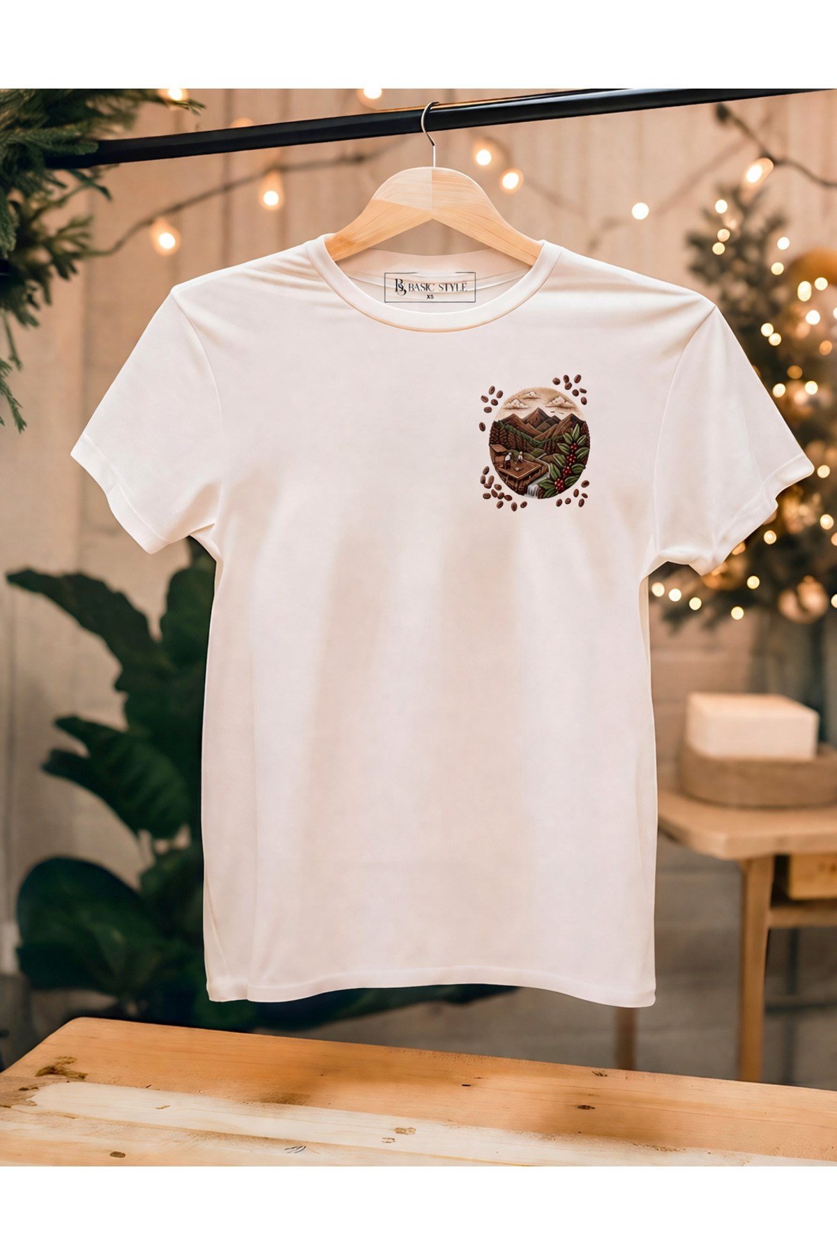 Kahveler ve Çekirdekler - Yetiştirme Çekirdek T-Shirt