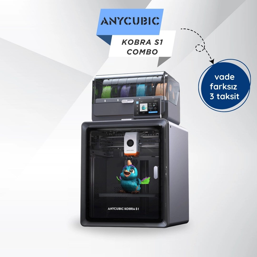 Anycubic Kobra S1 Combo FDM 3D Yazıcı
