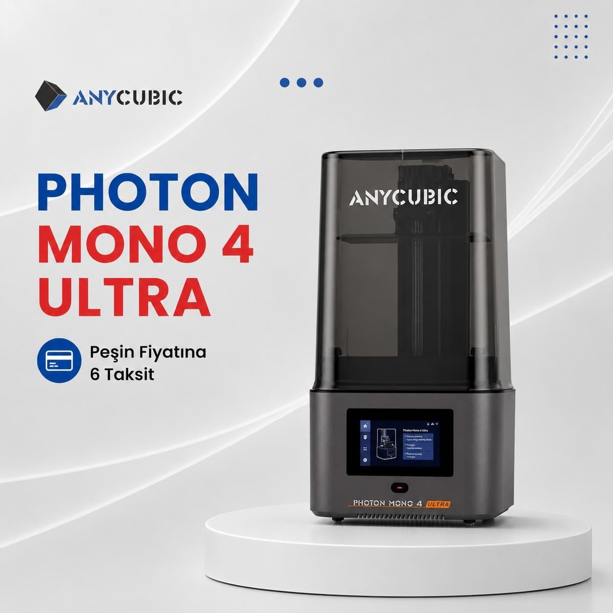 Anycubic Photon Mono 4 Ultra MSLA 3D Yazıcı