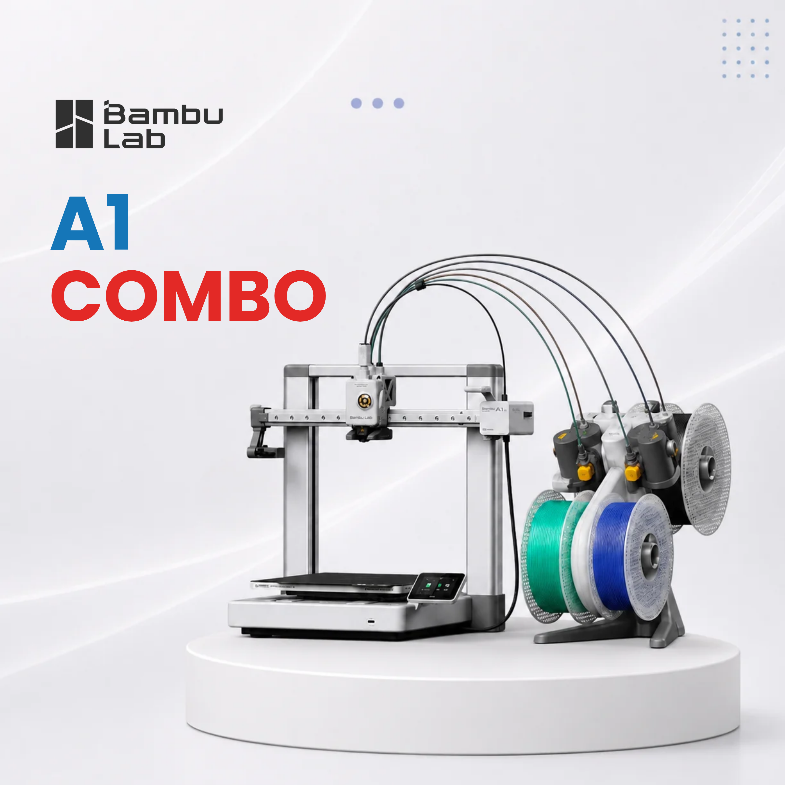 Bambu Lab A1 Combo 3D Printer