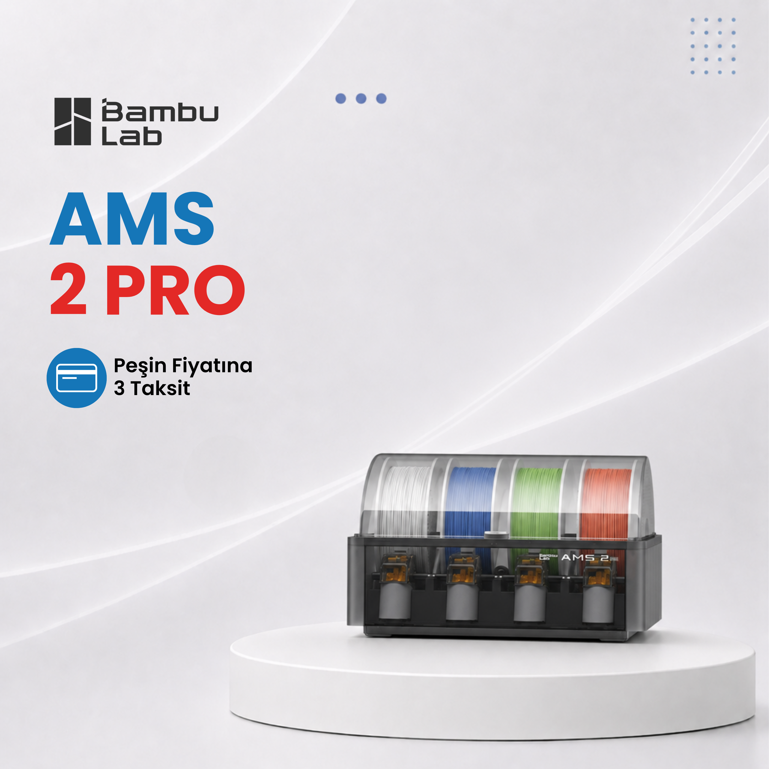 Bambu Lab Ams 2 Pro 3D Yazıcı Modülü