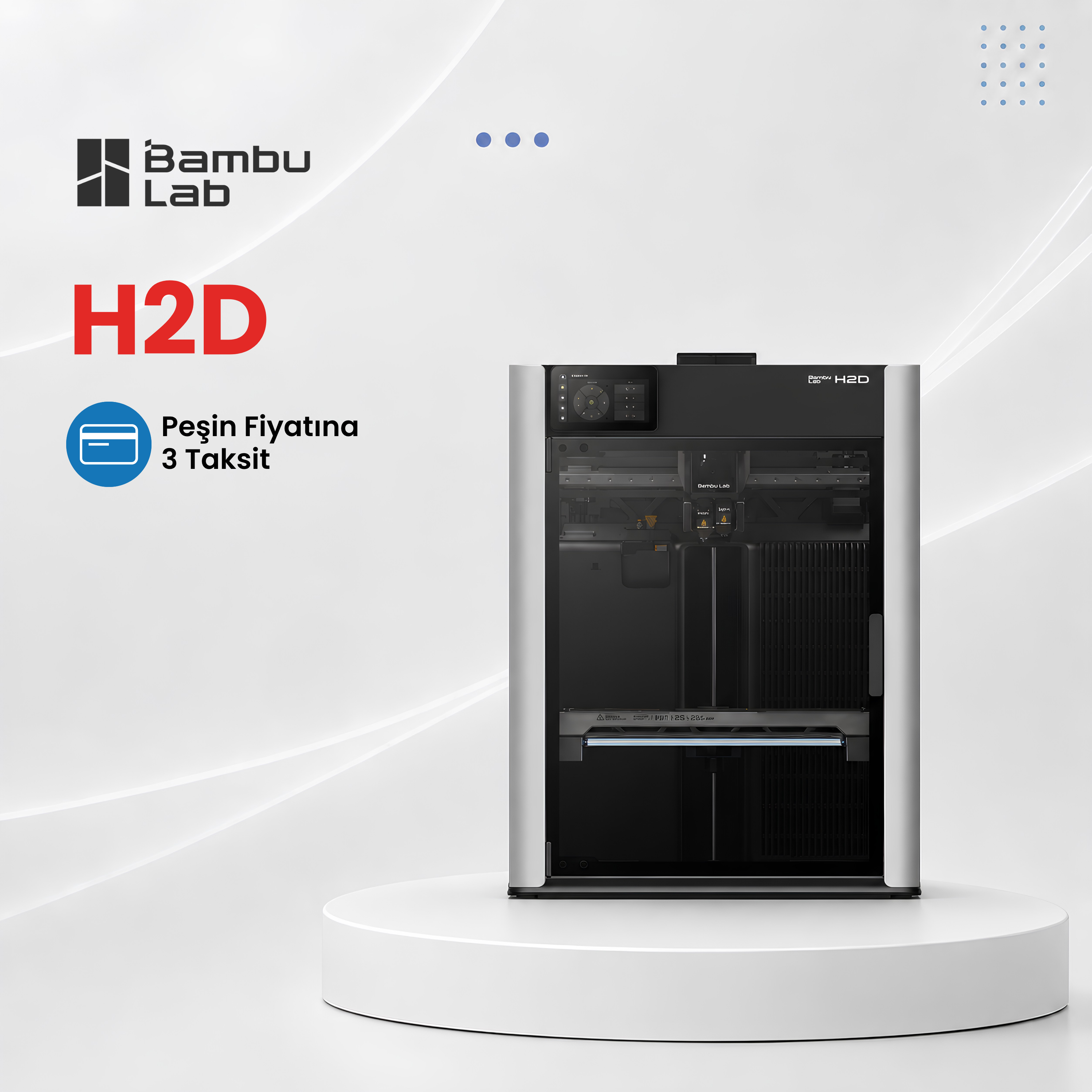 Bambu Lab H2D 3D Yazıcı