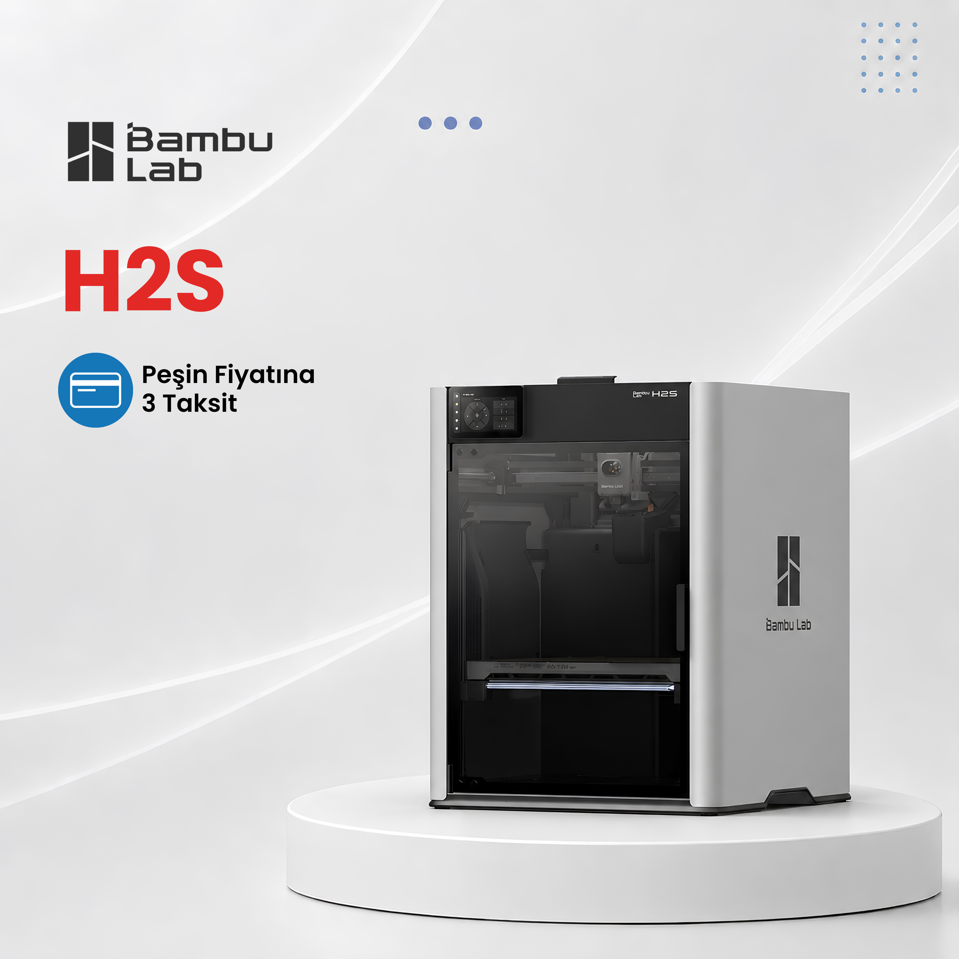 Bambu Lab H2S 3D Yazıcı