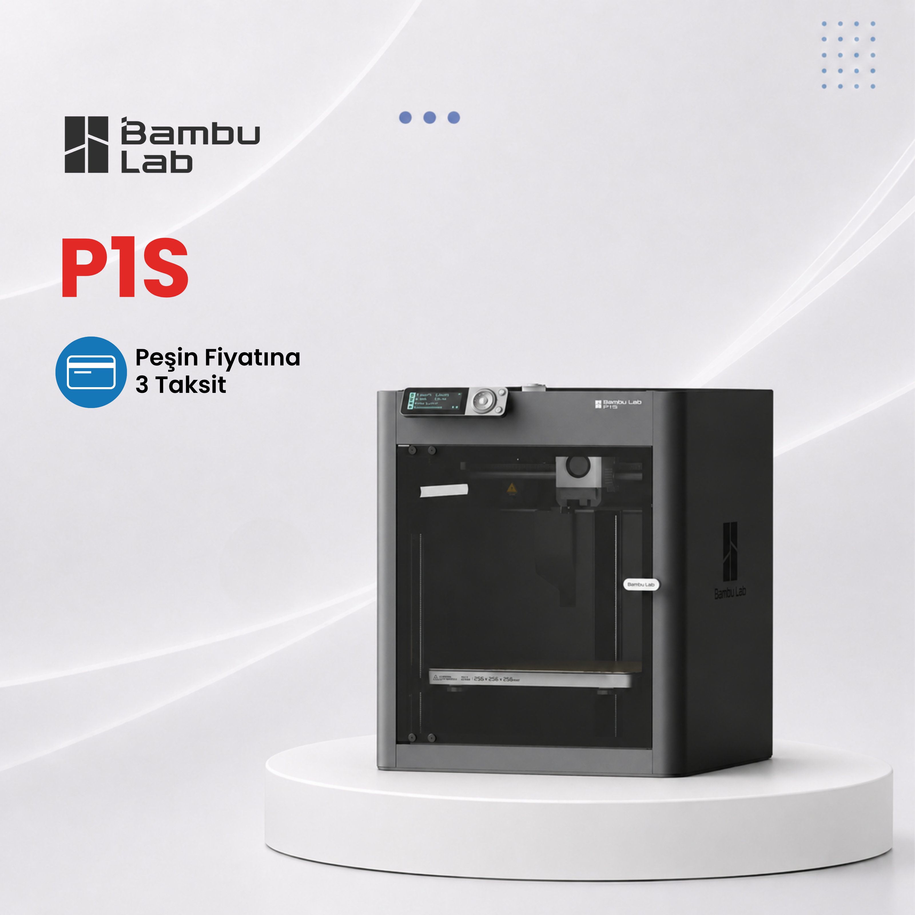 Bambu Lab P1S 3D Yazıcı