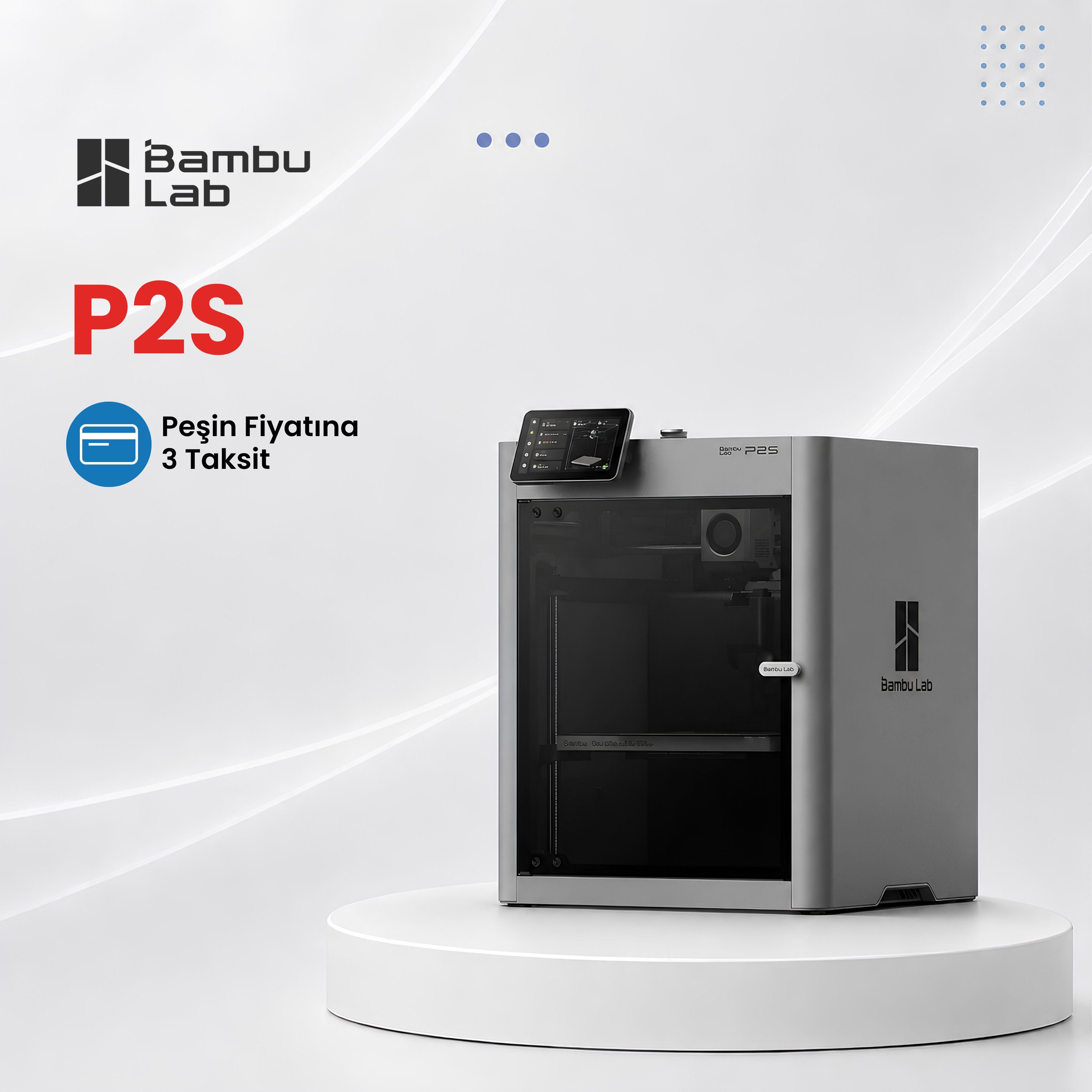 Bambu Lab P2S 3D Yazıcı