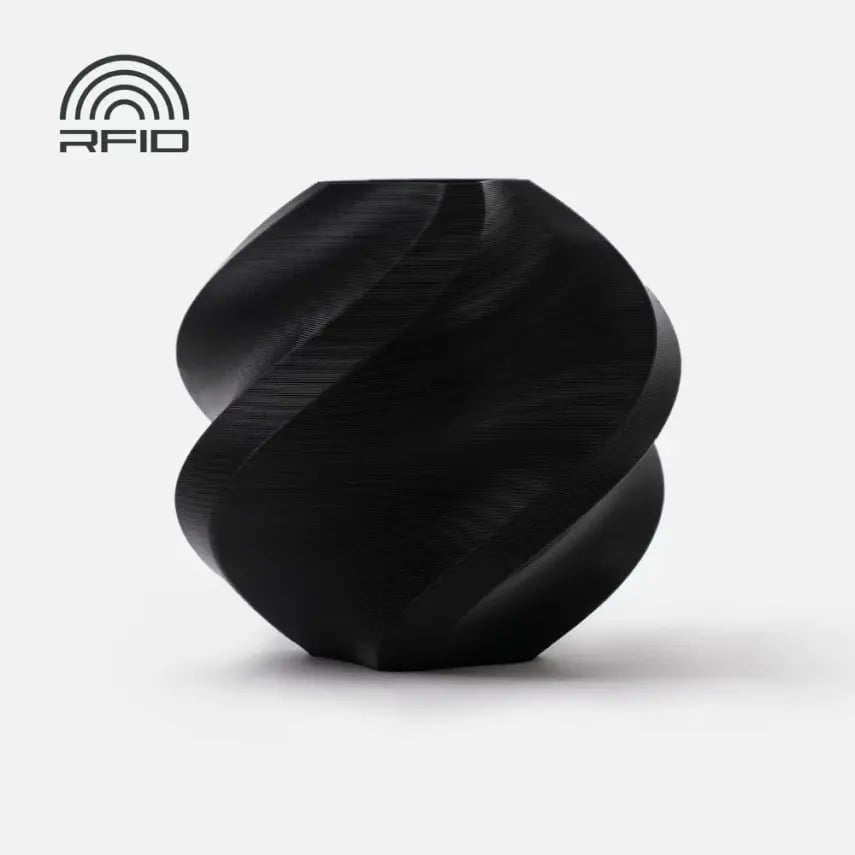 Bambu Lab PLA Basic Filament Siyah - (1 KG - 1.75 MM)