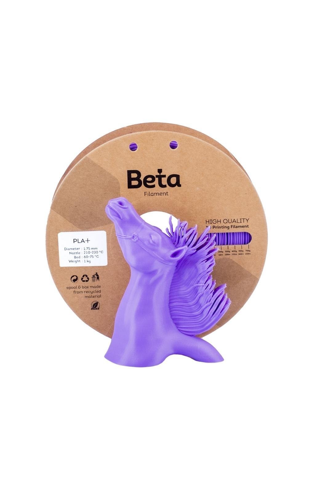 Beta PLA+ Filament Violet Mor (1.75mm - 1KG)