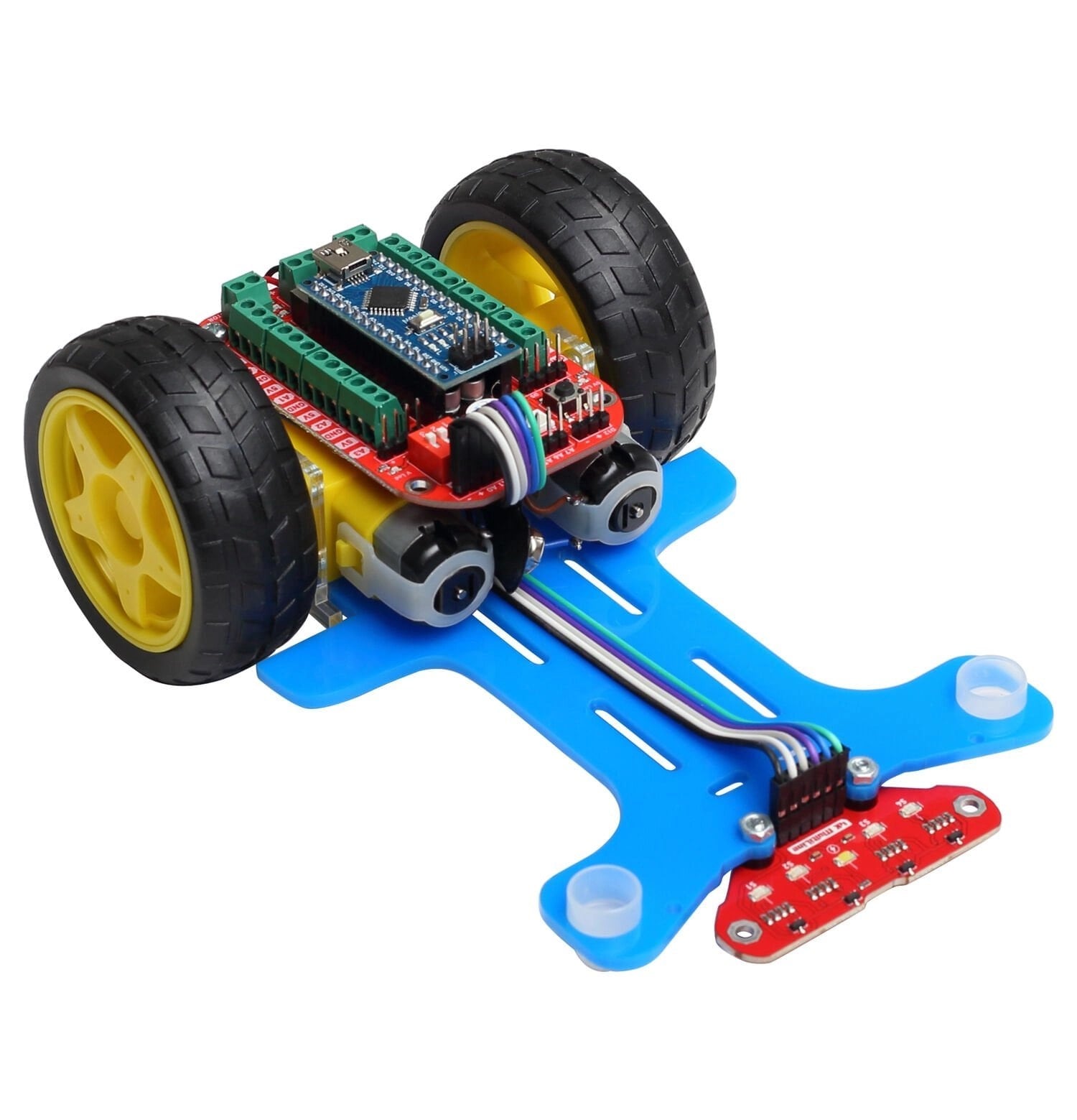 Çizgi İzleyen Robot Kiti - Alfa (Montajlı)