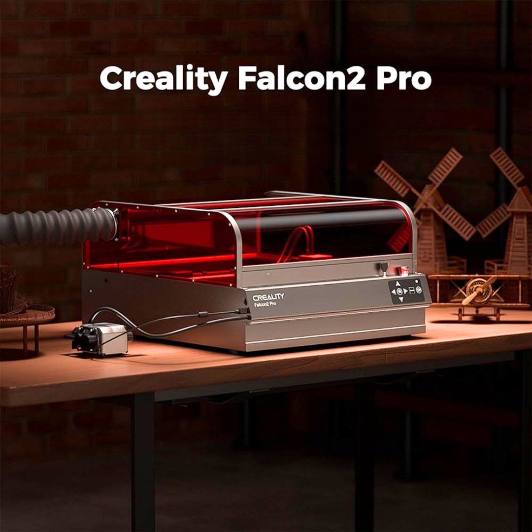 Creality Falcon 2 Pro 22W Lazer&Gravür Makinesi