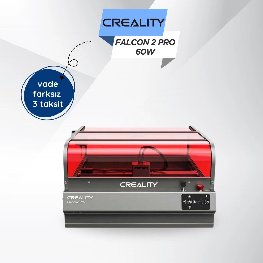 Creality Falcon 2 Pro 60W Lazer&Gravür Makinesi