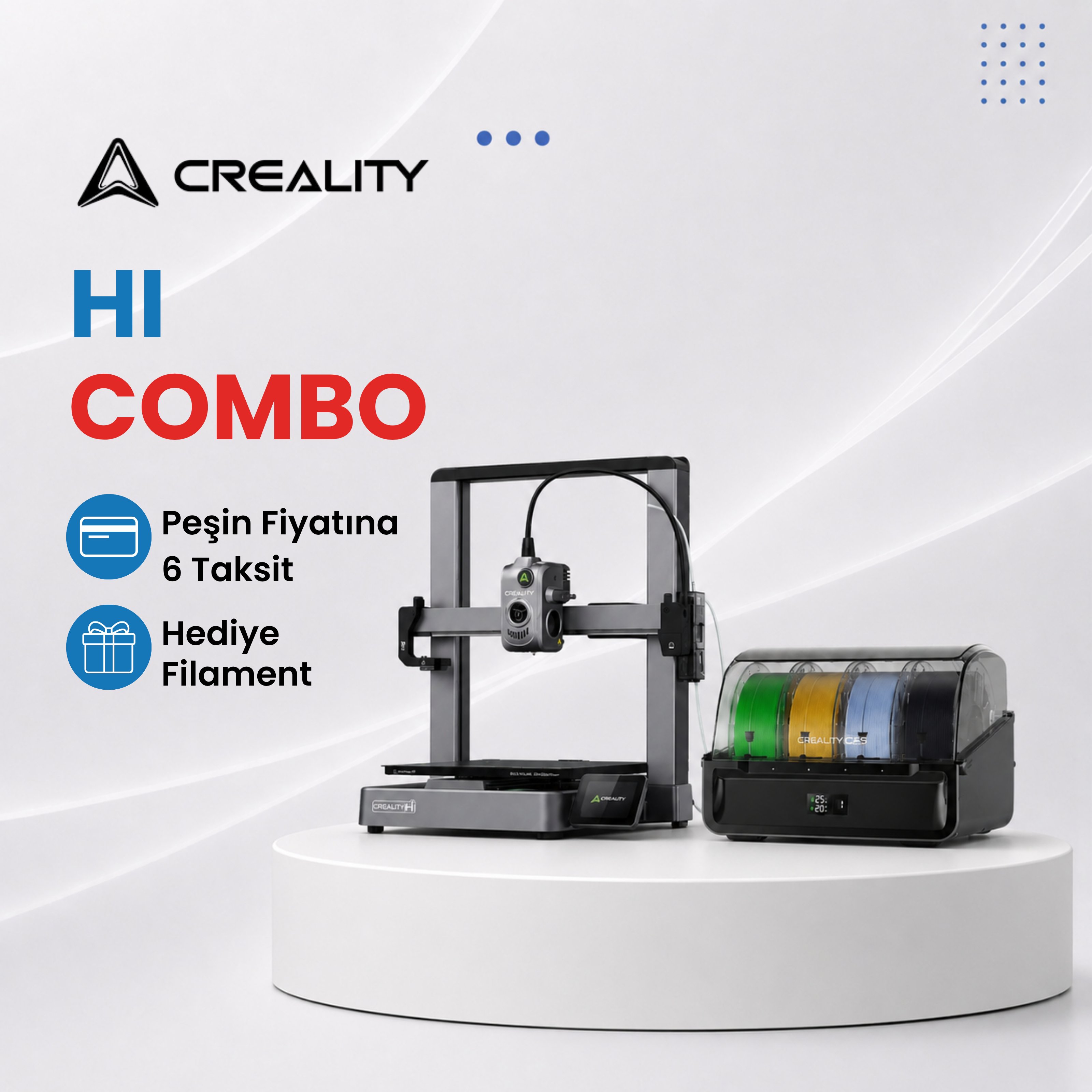 Creality Hi Combo 3D Yazıcı