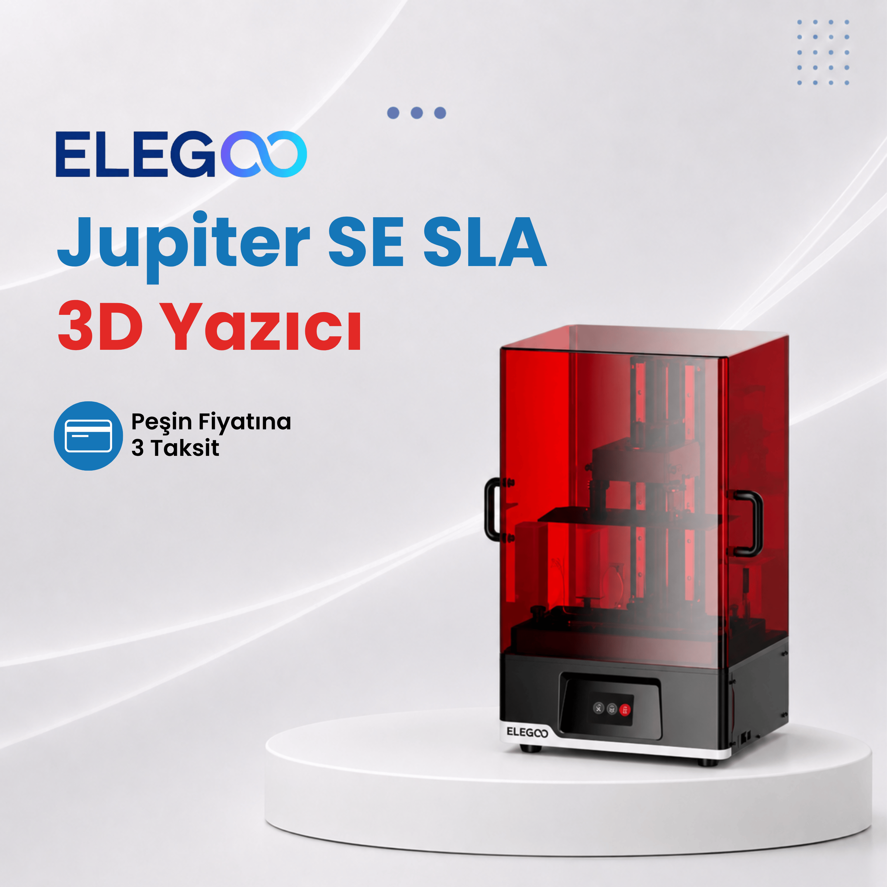 ELEGOO Jupiter SE SLA 3D Yazıcı