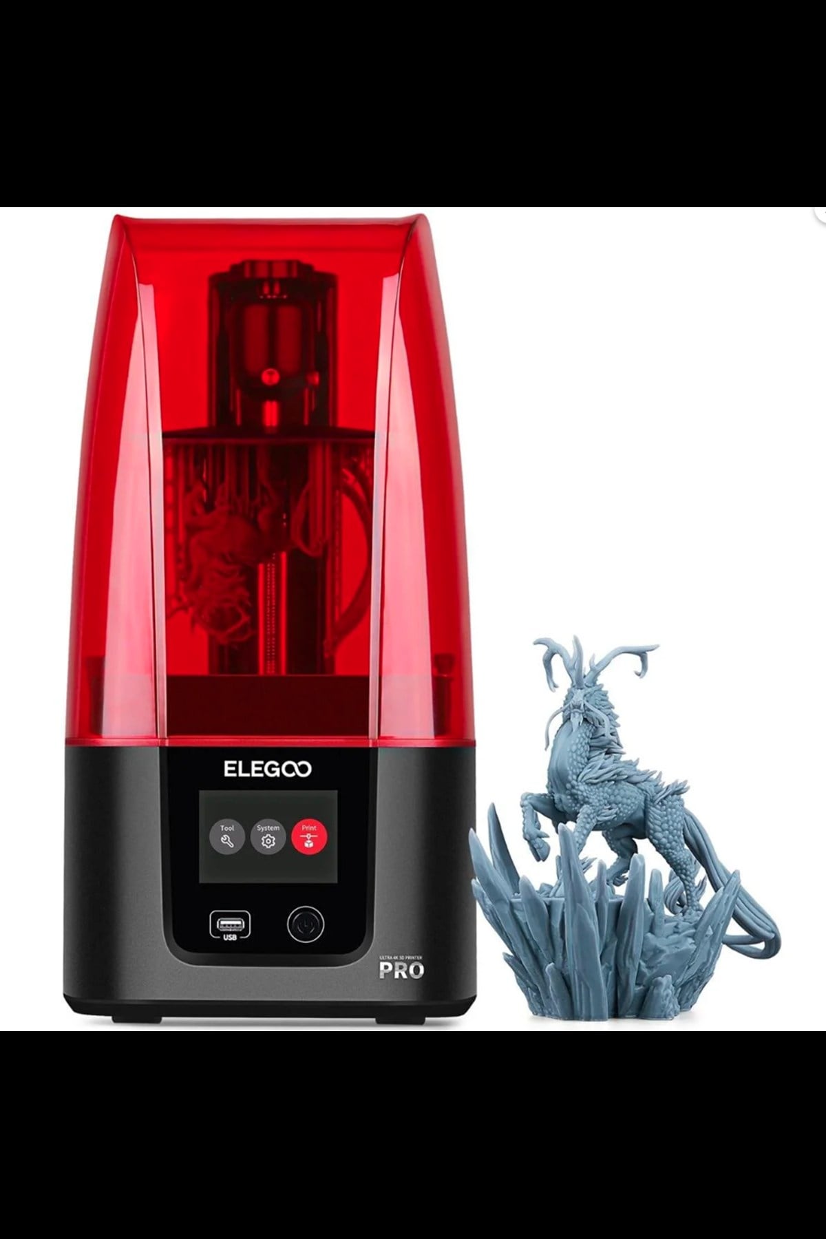 ELEGOO Mars 3 Pro mSLA Resin 3D Yazıcı