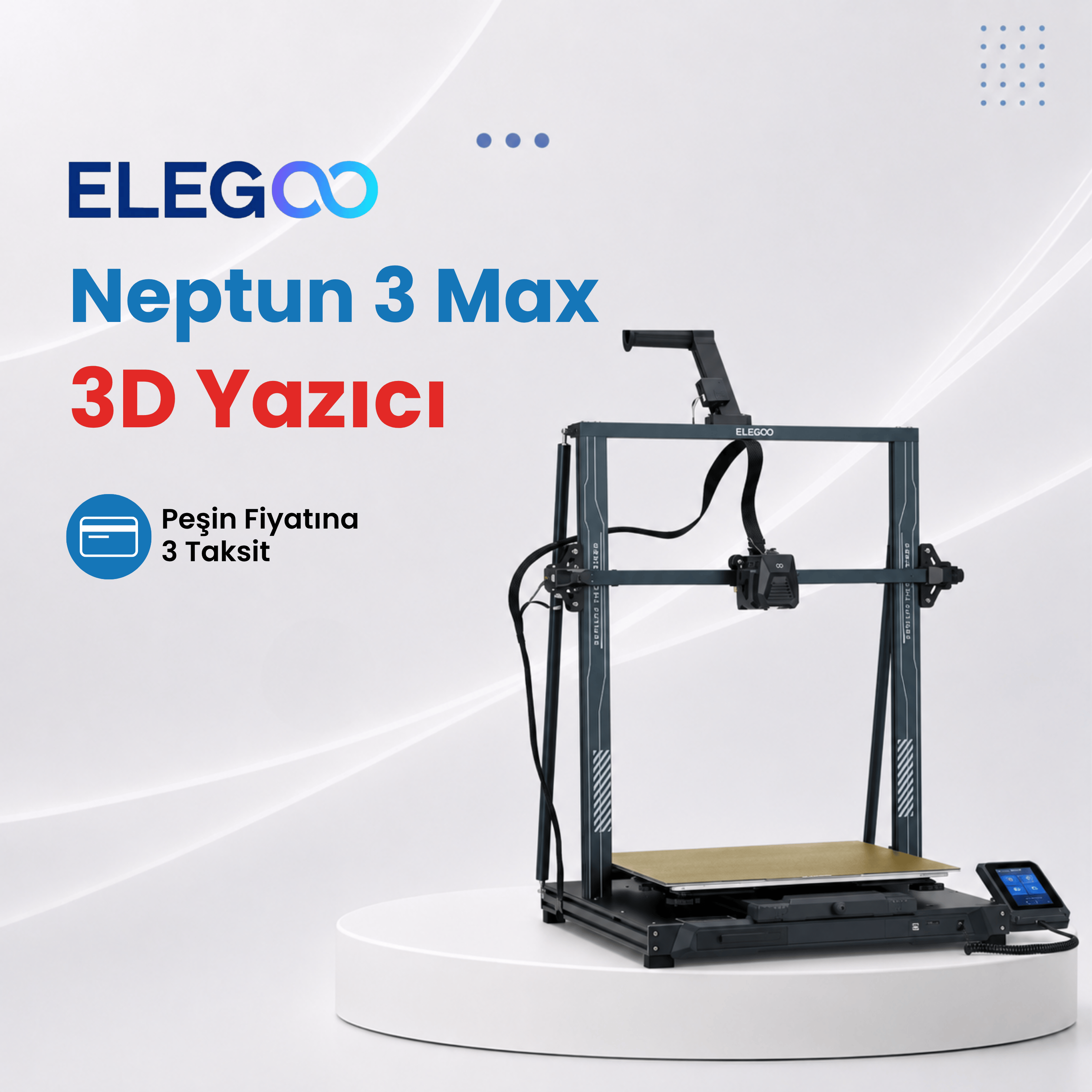 ELEGOO Neptun 3 Max 3D Yazıcı