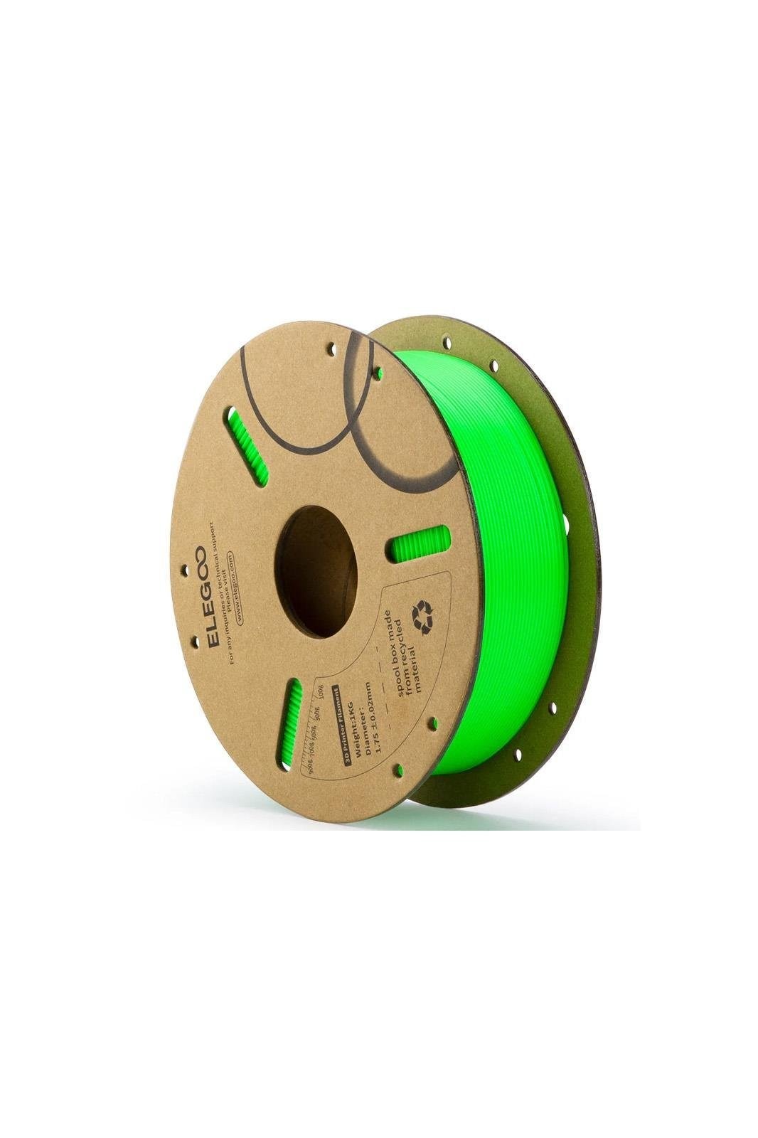 ELEGOO PLA+ Filament Açık Yeşil (1.75mm - 1KG)