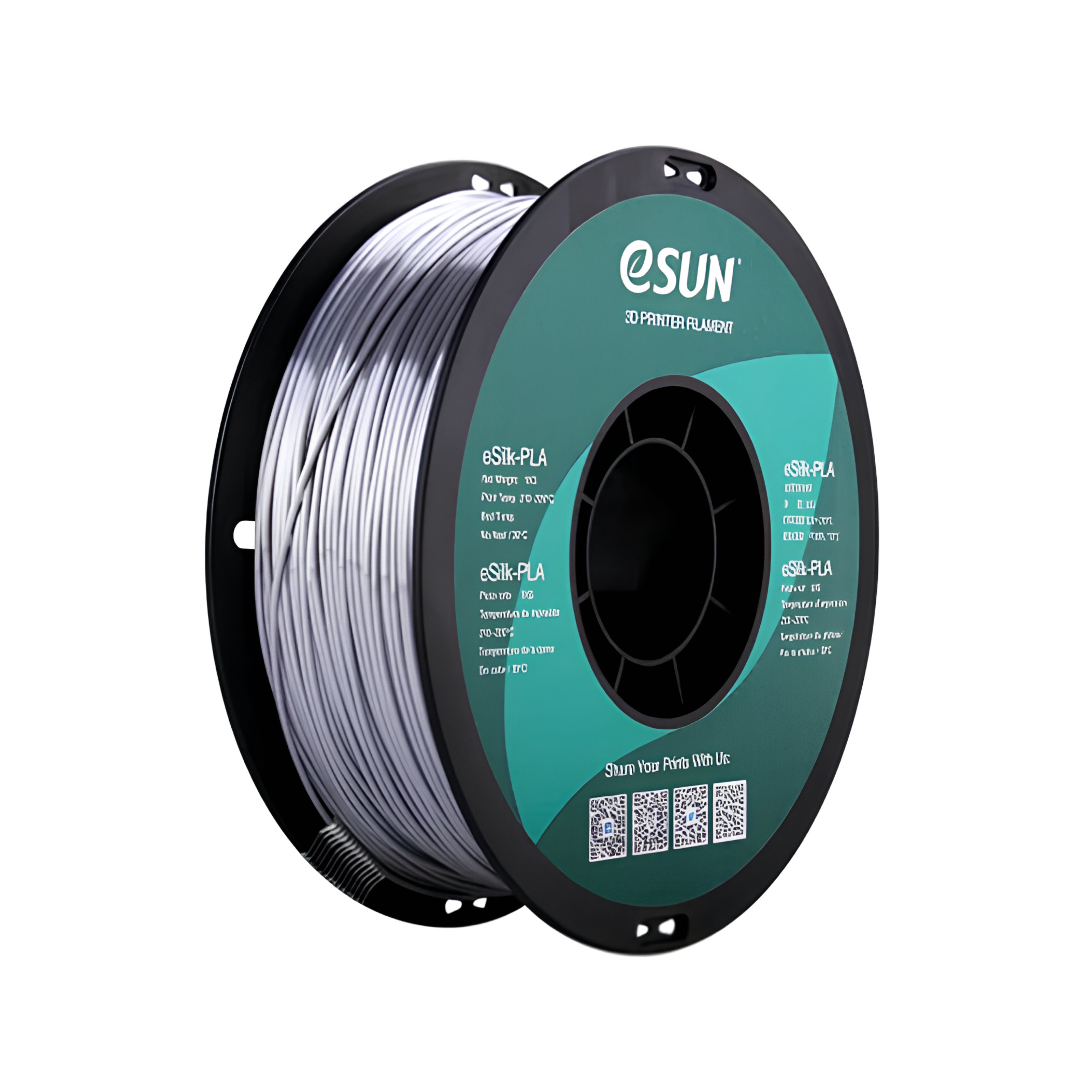 Esun eSilk-PLA Filament Gümüş