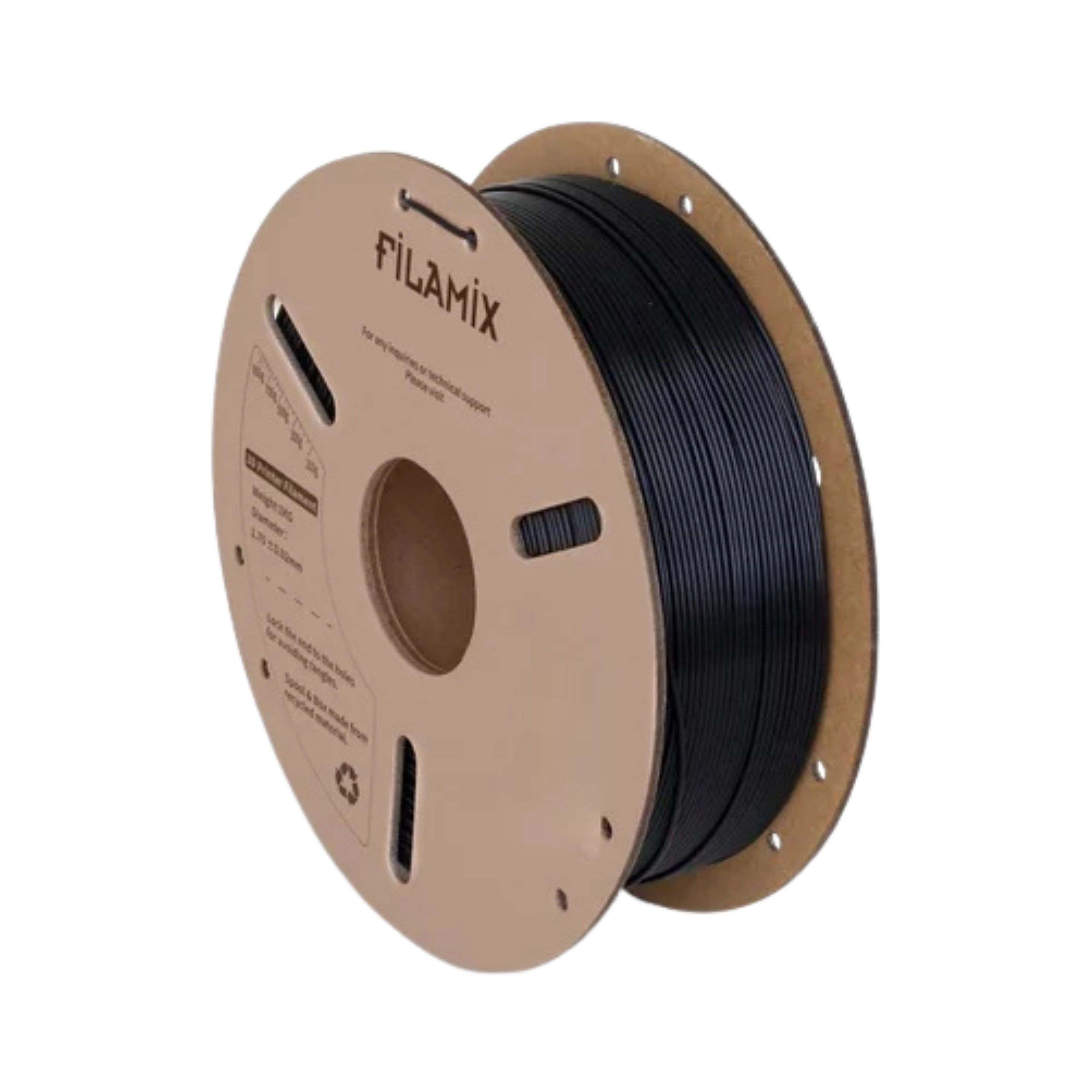 Filamix Hyper PETG Filament Siyah