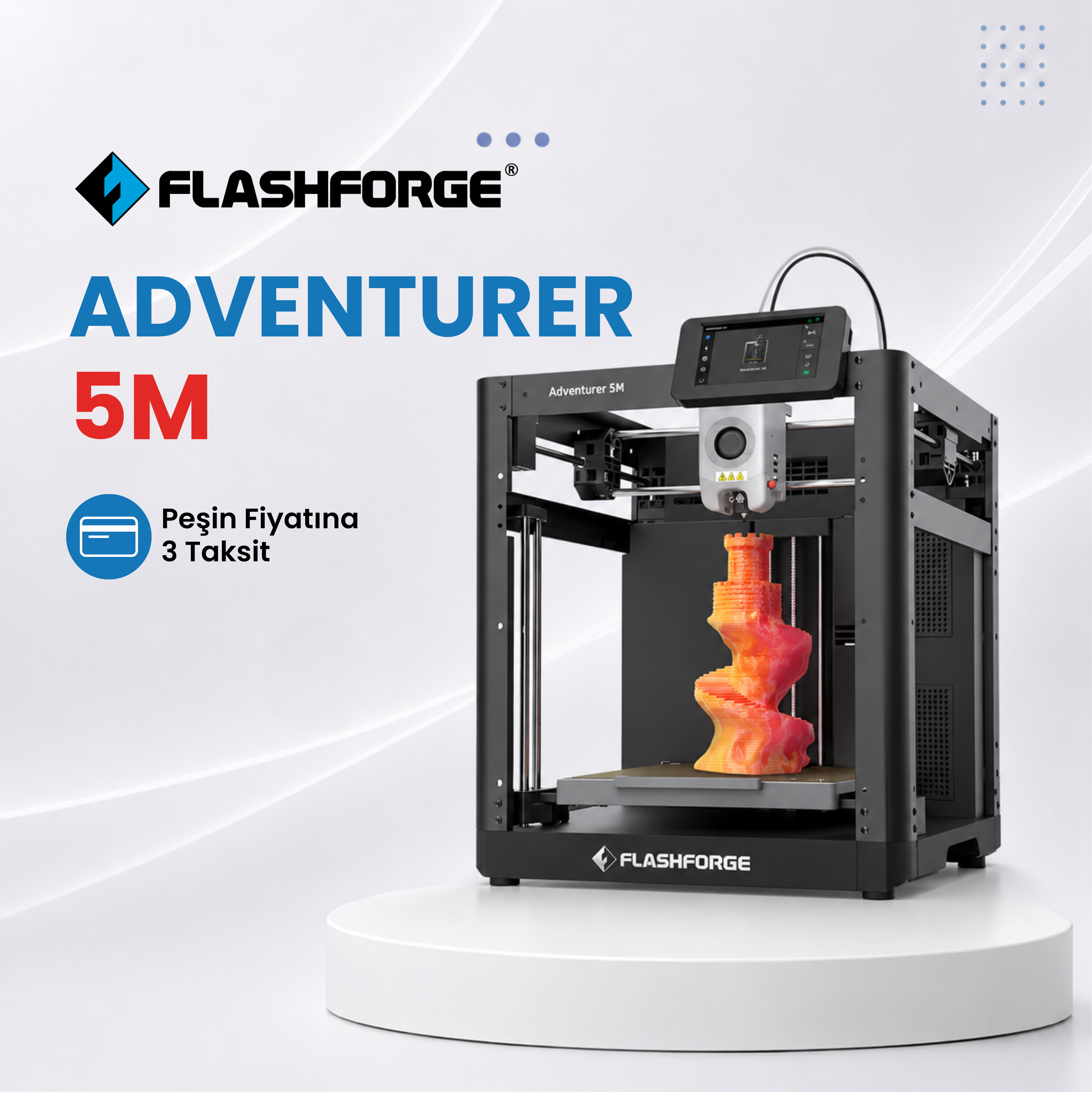 Flashforge Adventurer 5M 3D Yazıcı