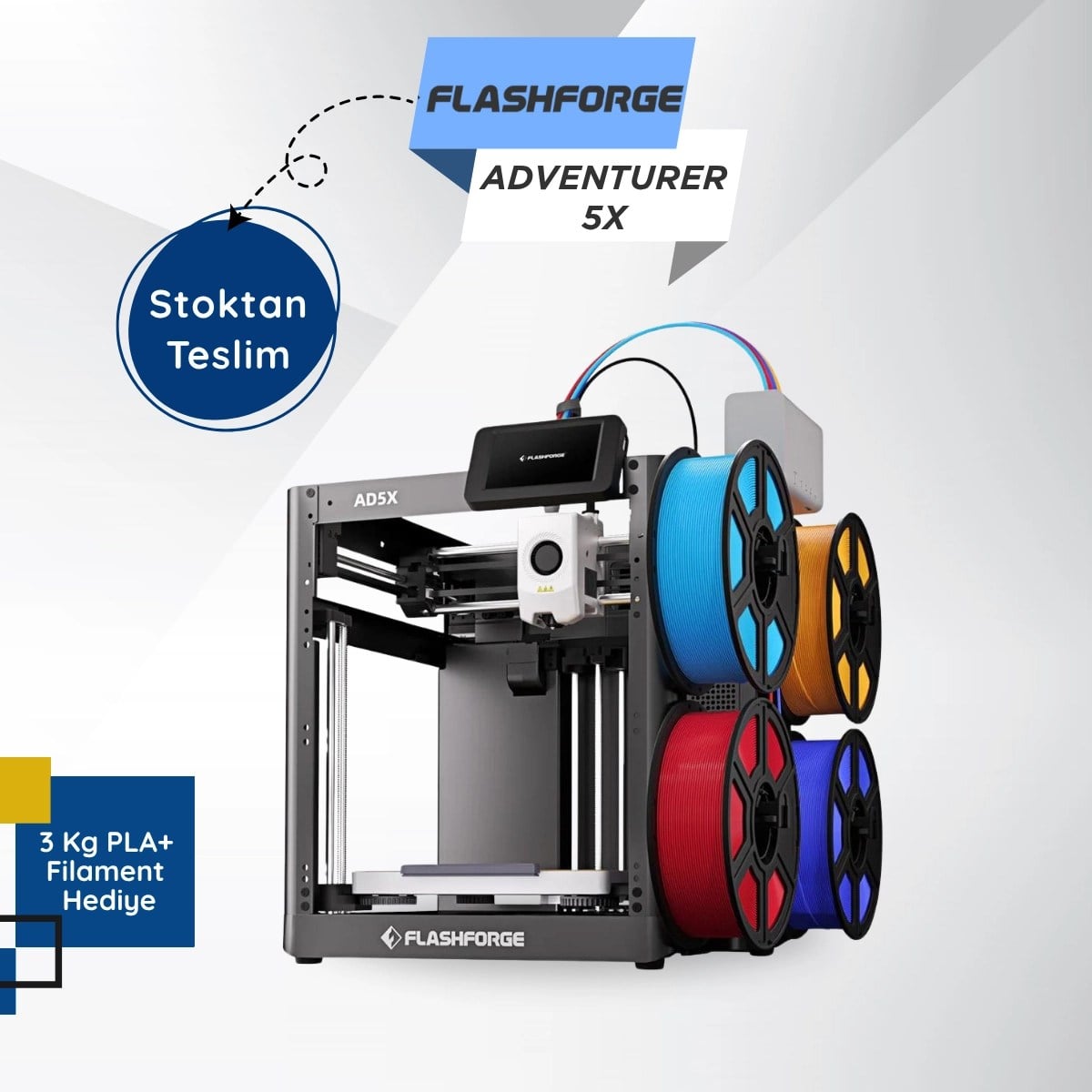 FLASHFORGE Adventurer 5X 3D Yazıcı