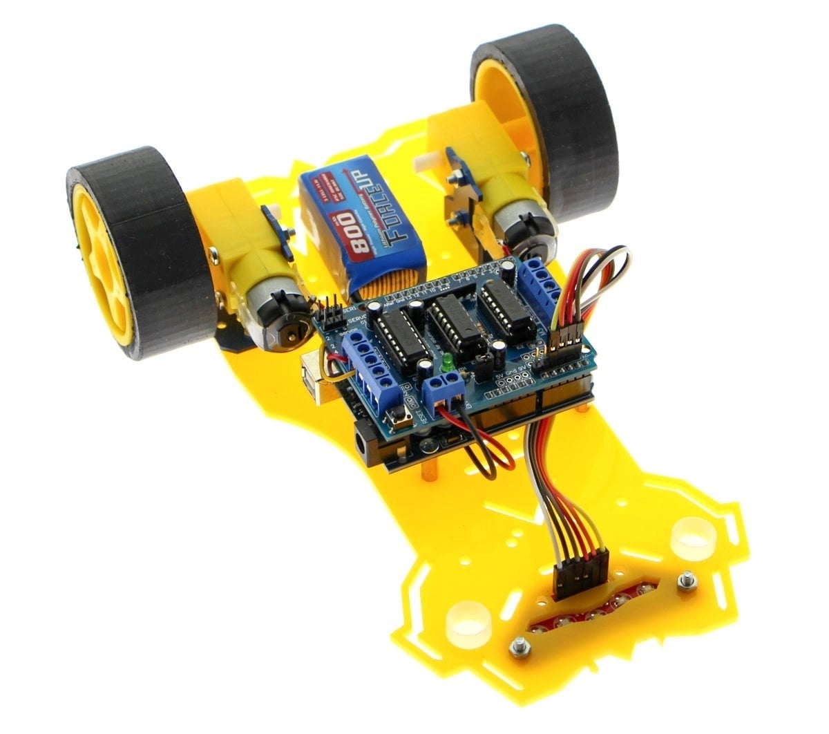 Gama MEB Temel Seviye Çizgi İzleyen Robot Kiti (Montajlı)
