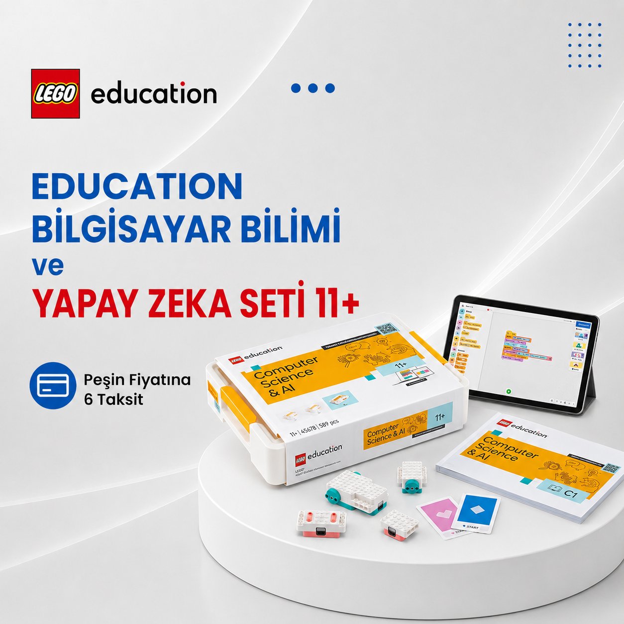 LEGO® Education Bilgisayar Bilimi ve Yapay Zeka Seti 11+