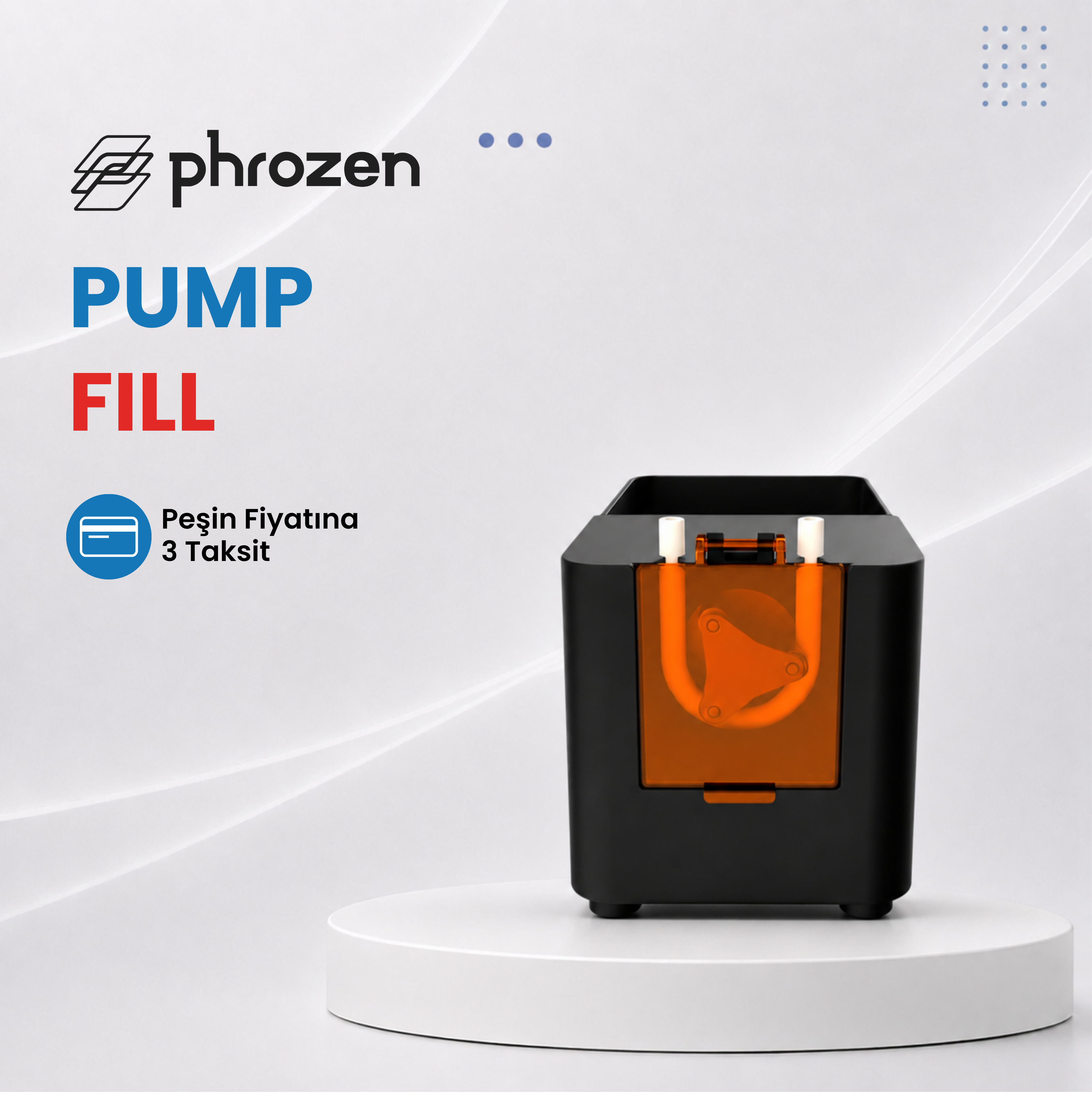 Phrozen Pump & Fill Otomatik Reçine Besleme Cihazı