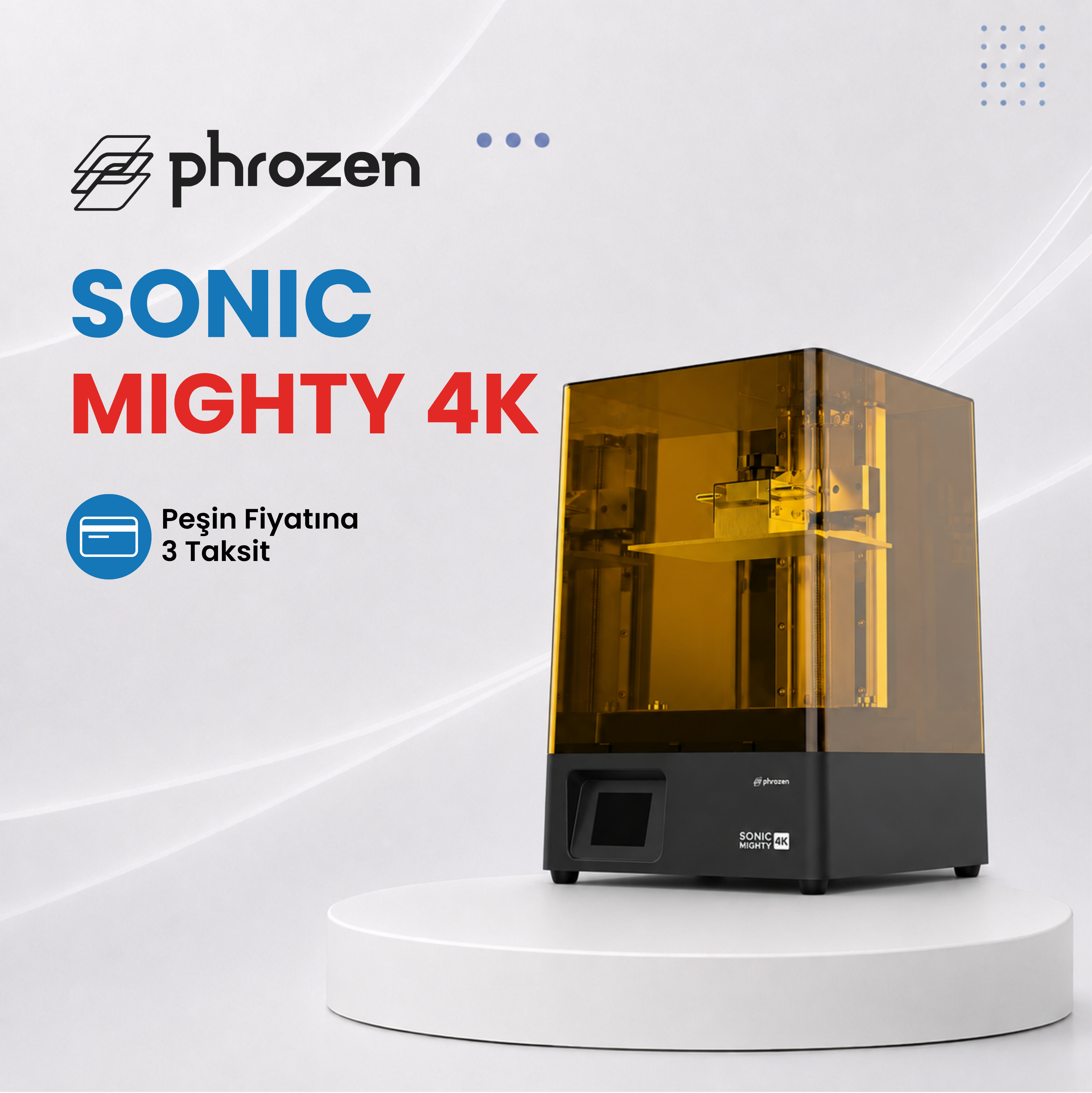 Phrozen Sonic Mighty 4K MSLA 3D Yazıcı