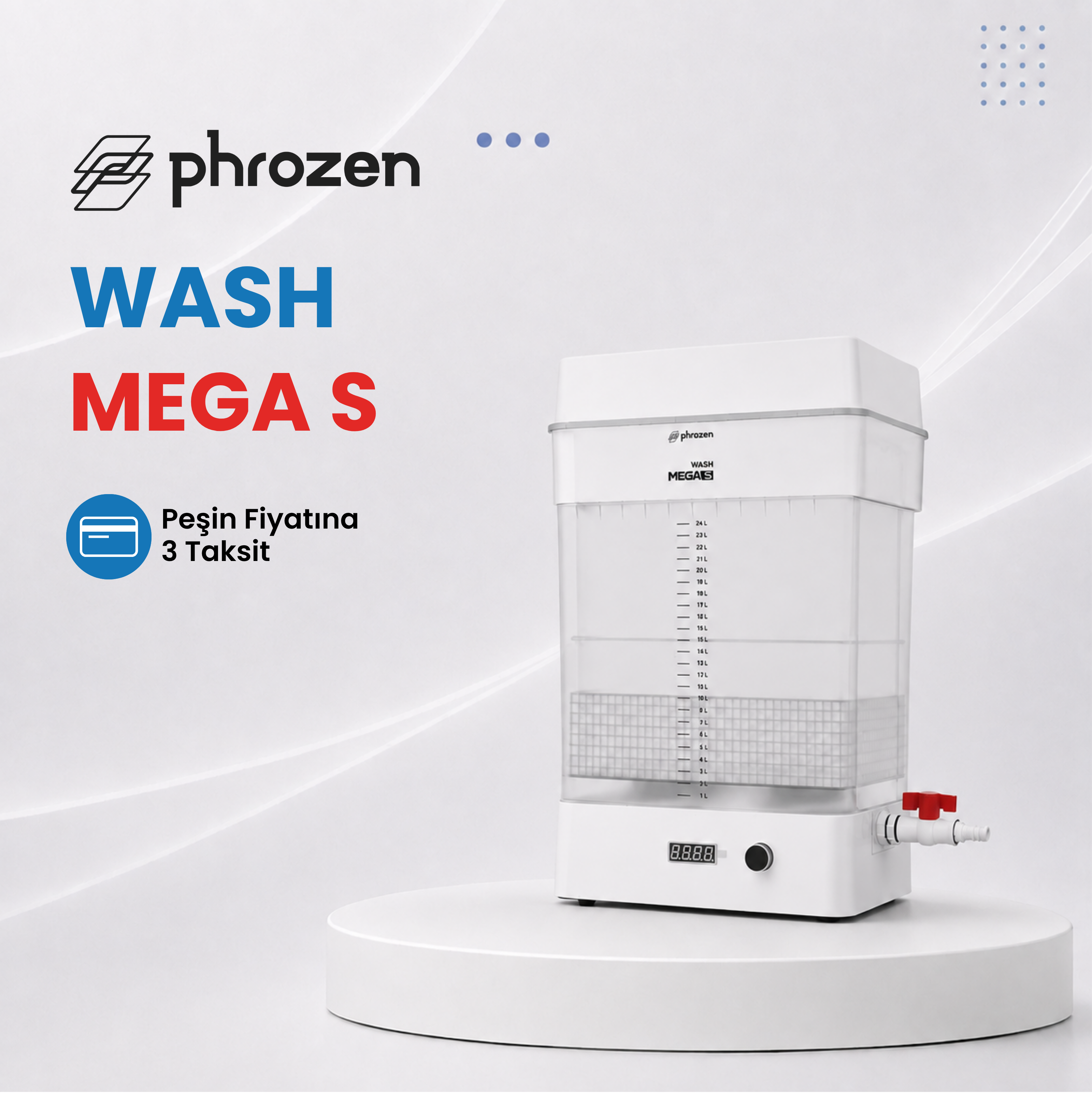 Phrozen Wash Mega S Yıkama Cihazı