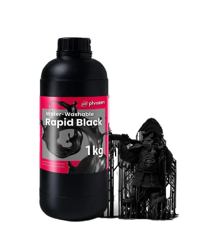 Phrozen Water Washable Suyla Yıkanabilir Reçine Rapid Black(Siyah) - 1KG