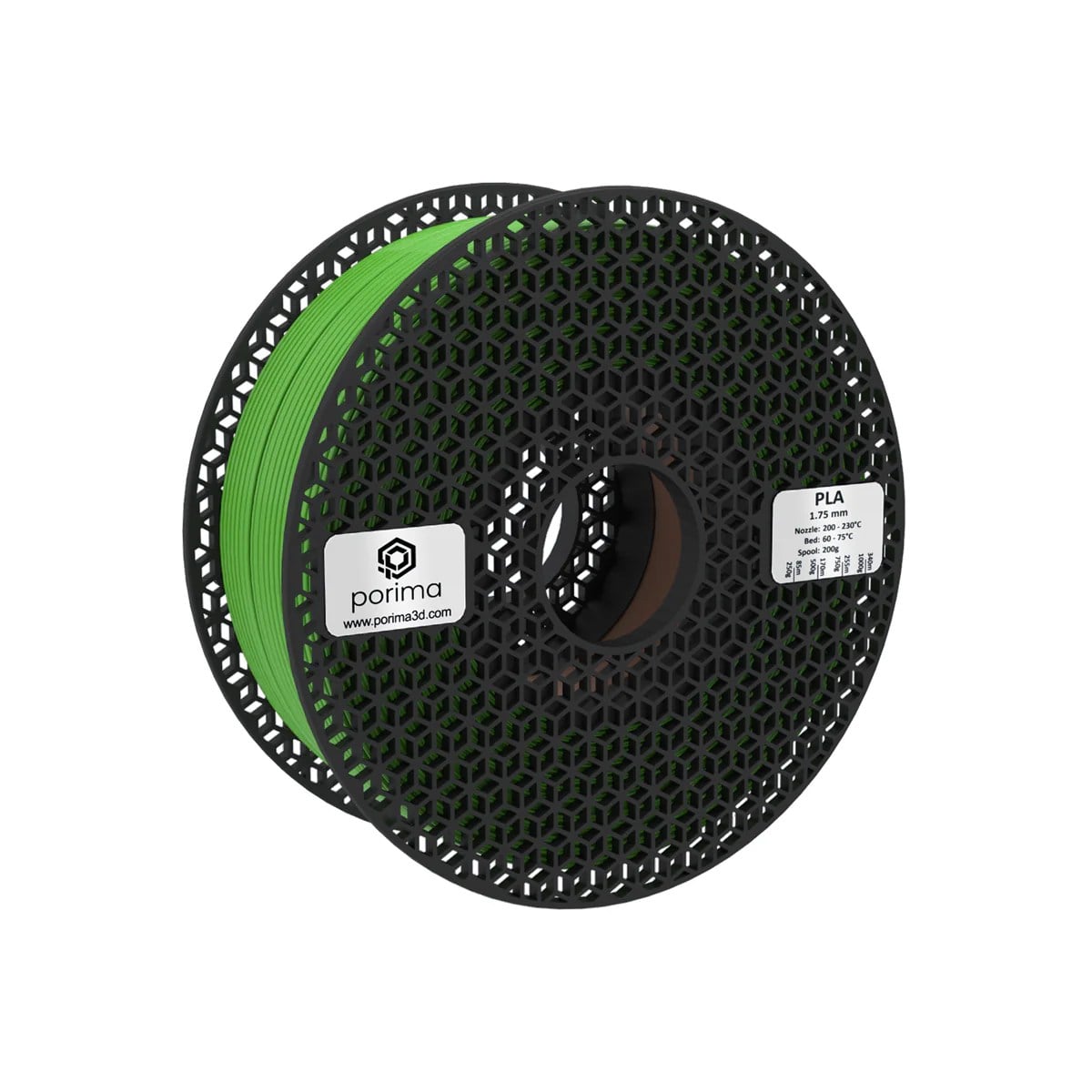 Porima PLA Filament Açık Yeşil - (1KG - 1.75MM)