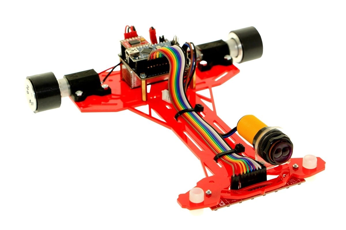 Rapid V2 Arduino Hızlı Çizgi İzleyen Robot Kiti (Montajlı)