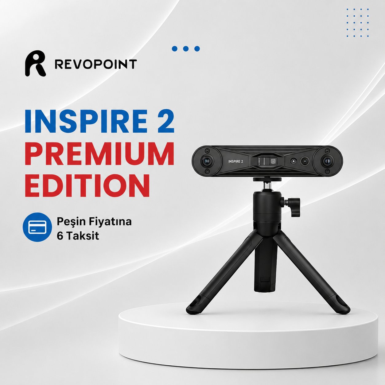 Revopoint Inspire 2 Premium Edition 3D Tarayıcı