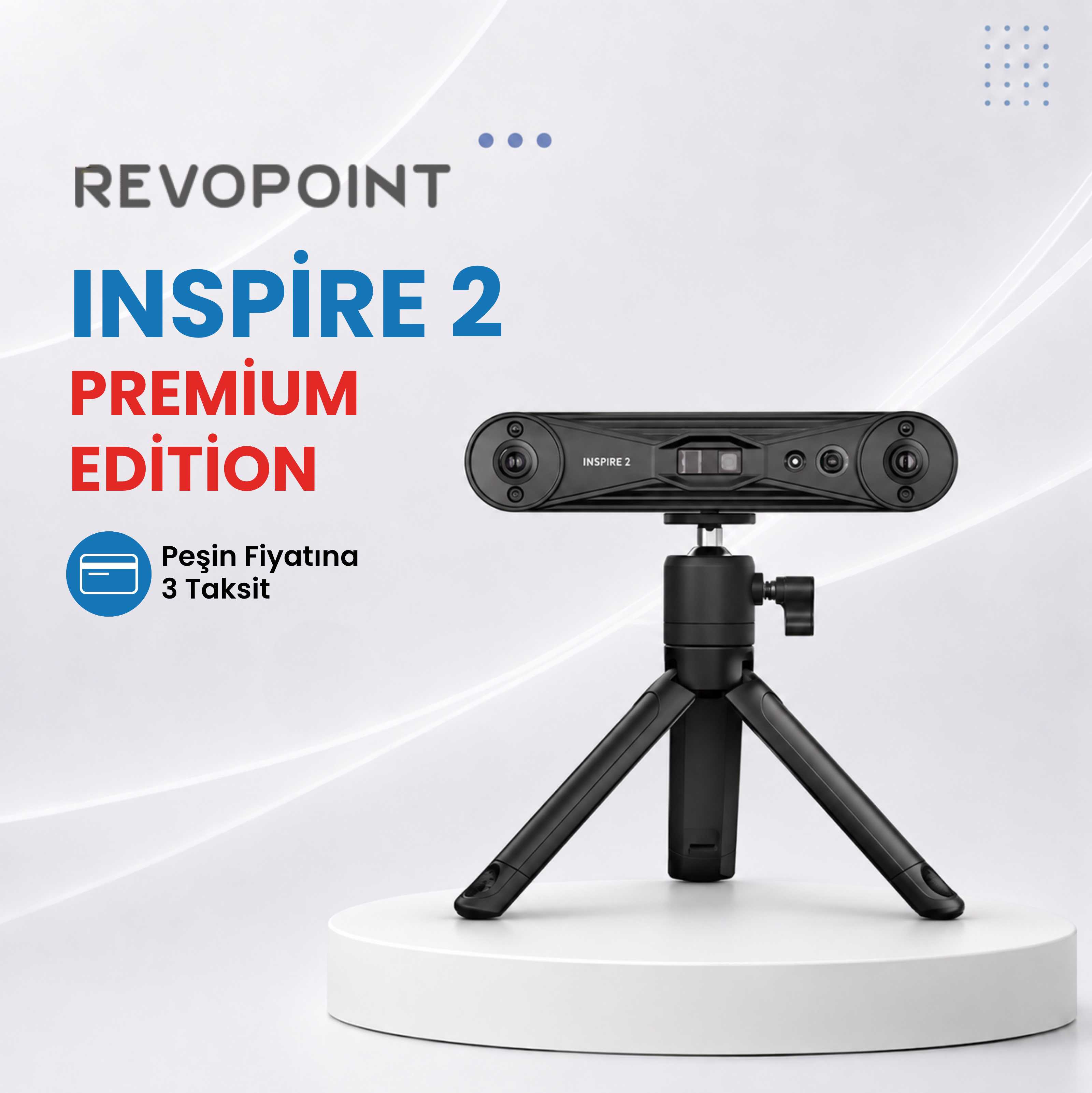 Revopoint Inspire 2 Premium Edition 3D Tarayıcı