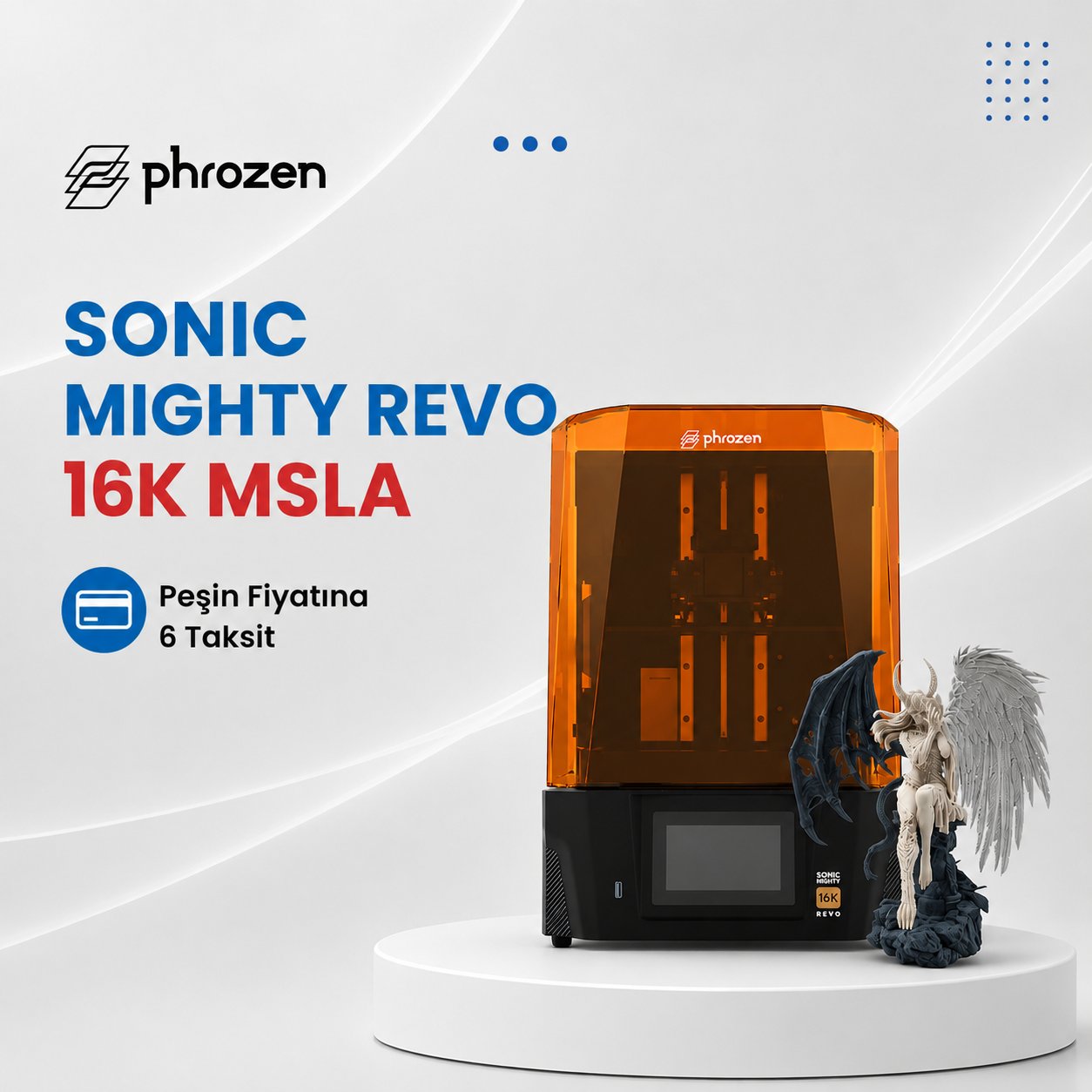 Sonic Mighty Revo 16K MSLA 3D Yazıcı