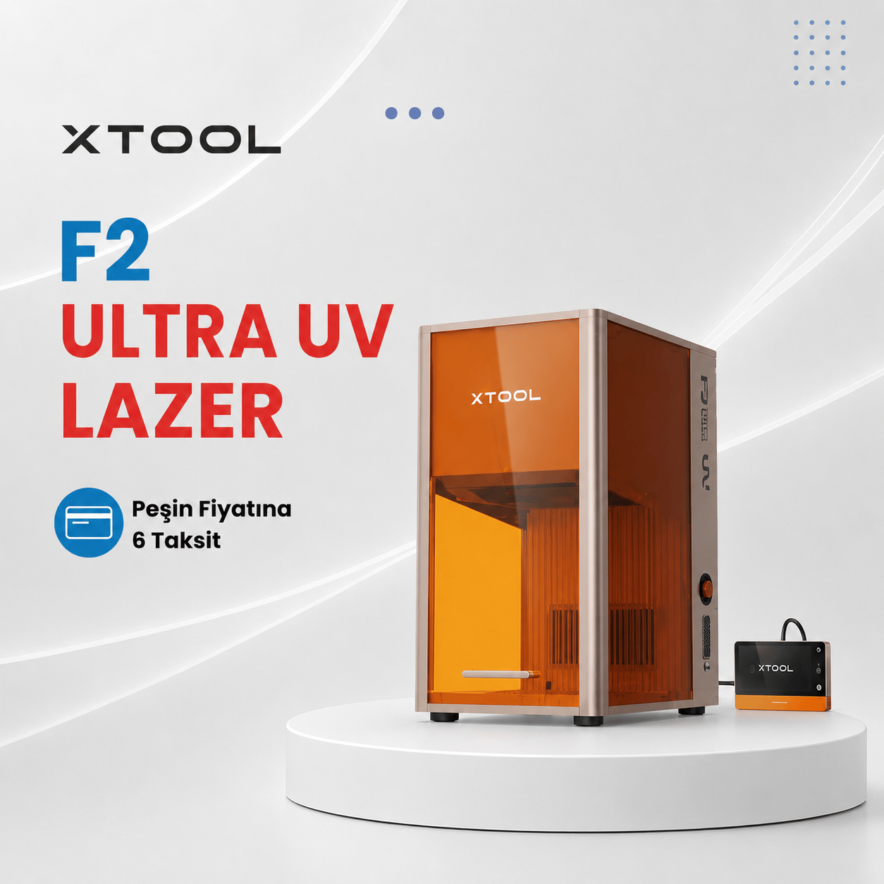 xTool F2 Ultra UV Lazer Makinesi