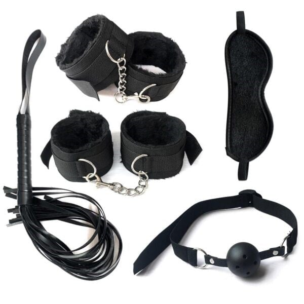 Fantezi Başlangıç Seti Siyah – BDSM Deneyim Kiti