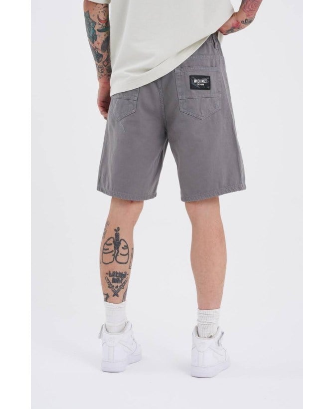 Casual Men Gri Relax Fit Pamuk Erkek Şort