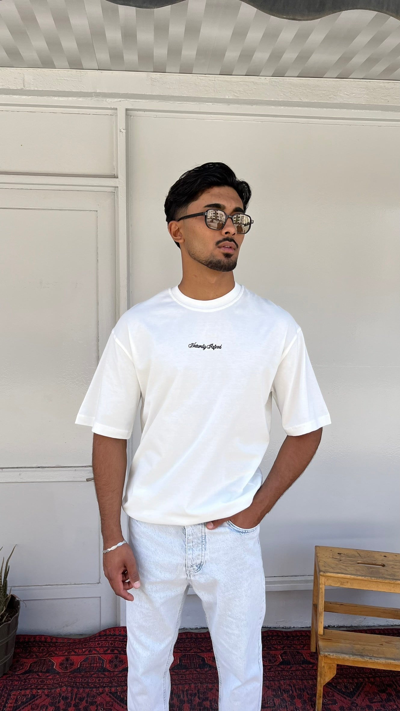 Casualment Naturally Refined Oversize T-Shirt Beyaz