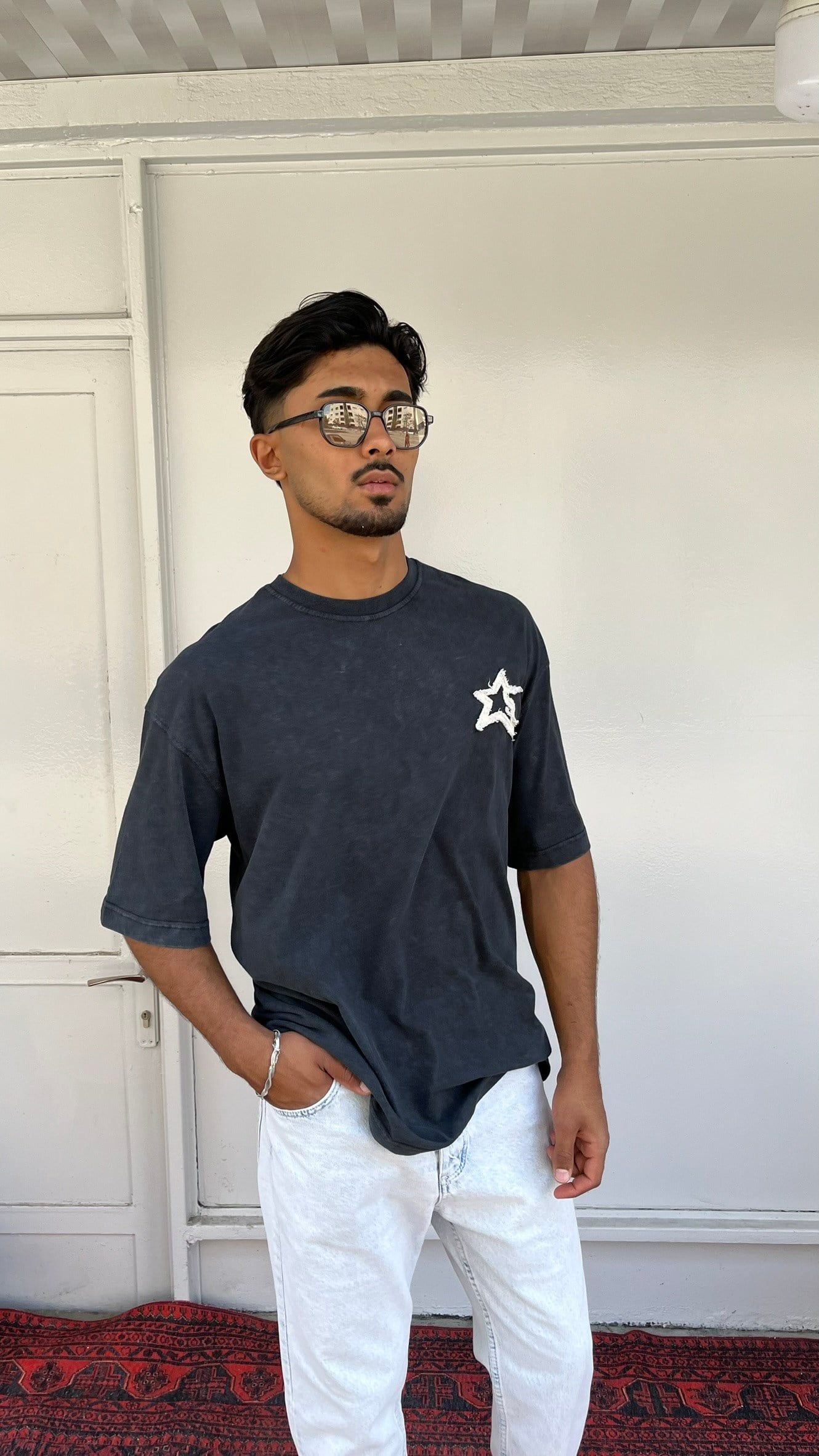 Casualment Saint Washed Oversize T-Shirt – Füme